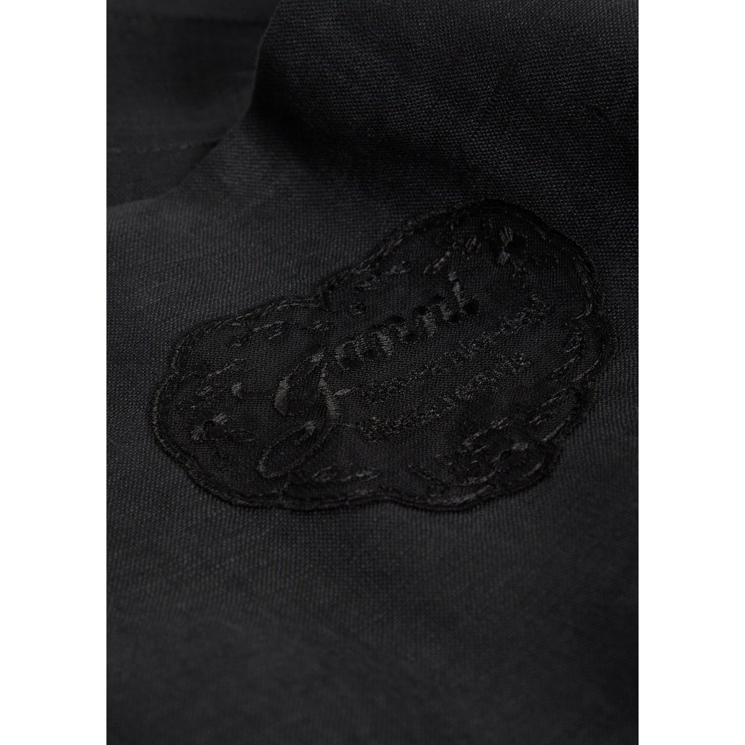 BLACK - Ganni - SD Light Linen Angel Dress - 4