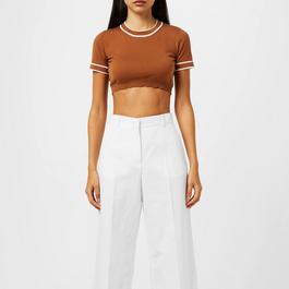Max Mara Uscio Cropped T-Shirt