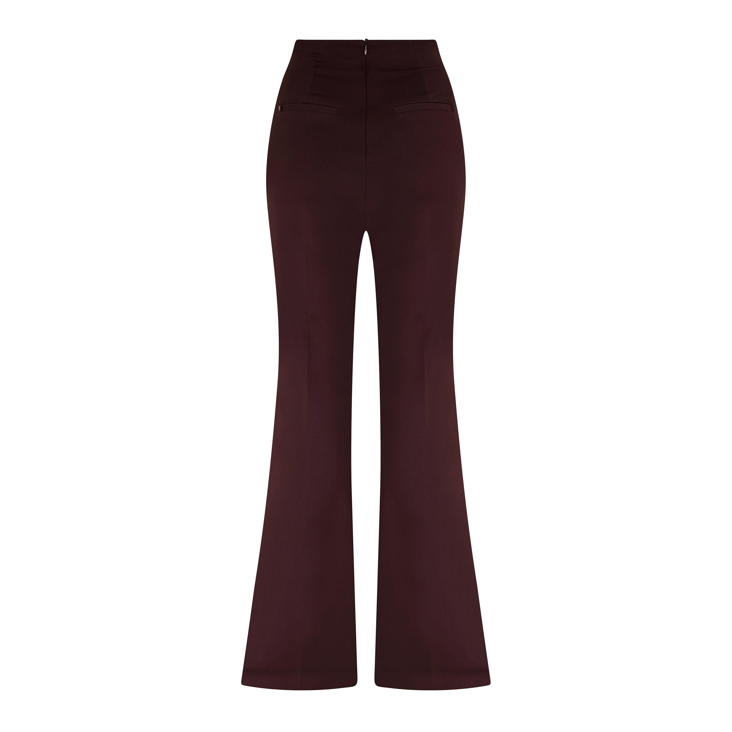 D Bown - Sportmax - Women's Olea Wide Leg Trousers - 7