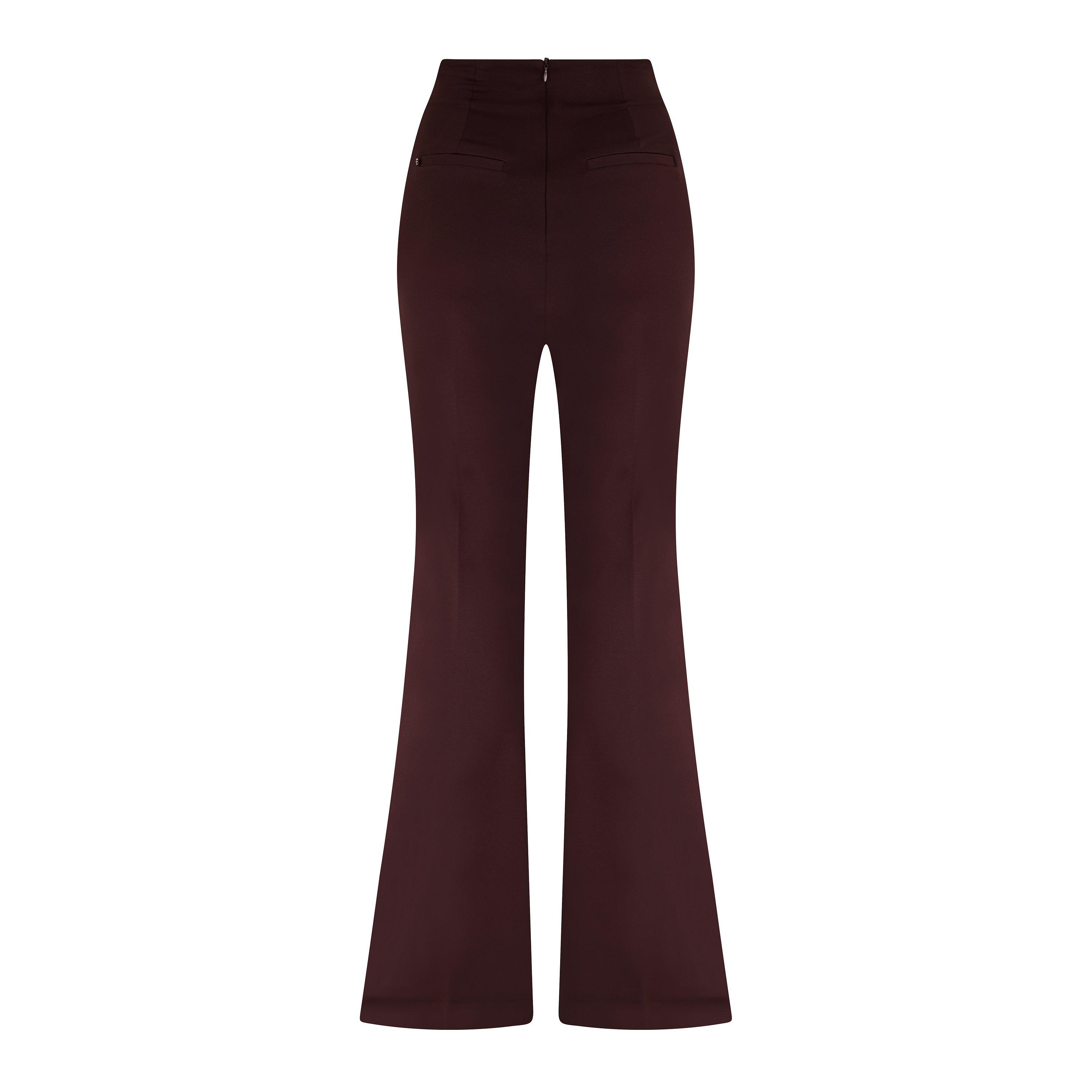 D Bown - Sportmax - Women's Olea Wide Leg Trousers - 5