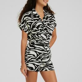 Be You Zebra Print Shirt