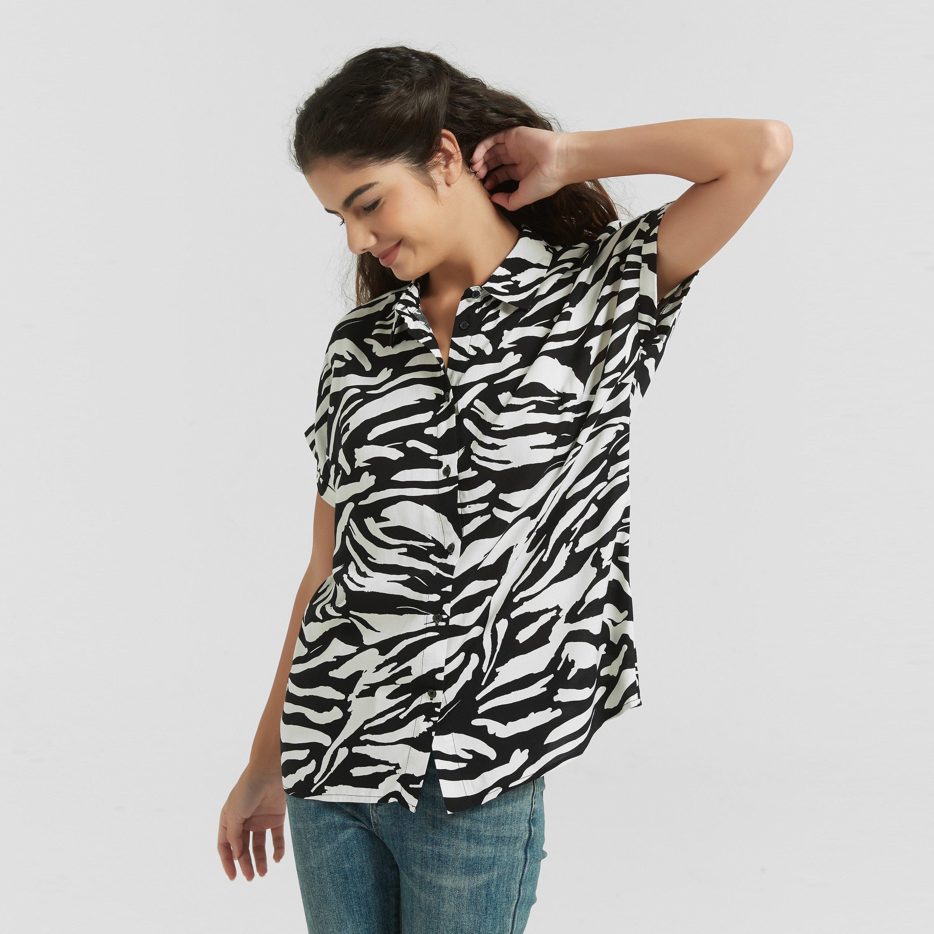 Zebra Print - Be You - Print Shirt - 5