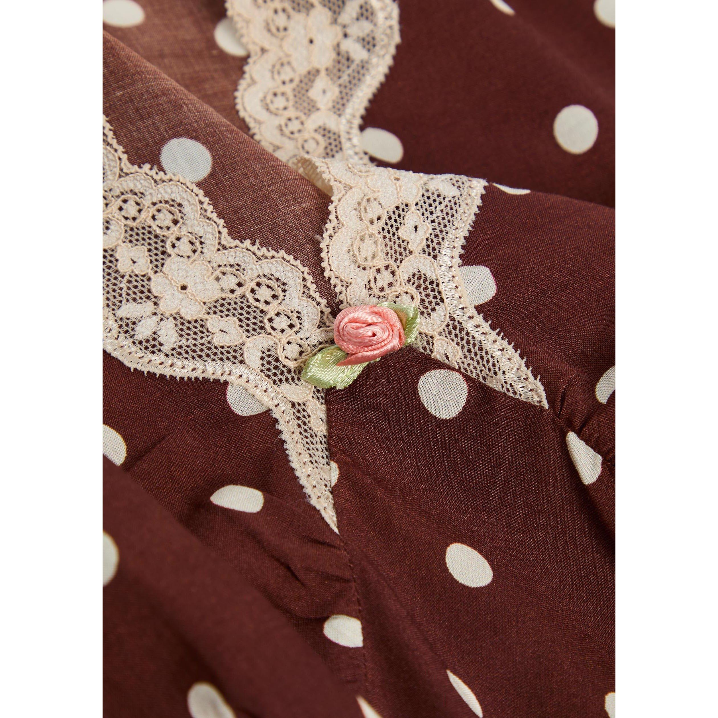 BROWN AND OTHER - RIXO - SD Cely Dress - 4