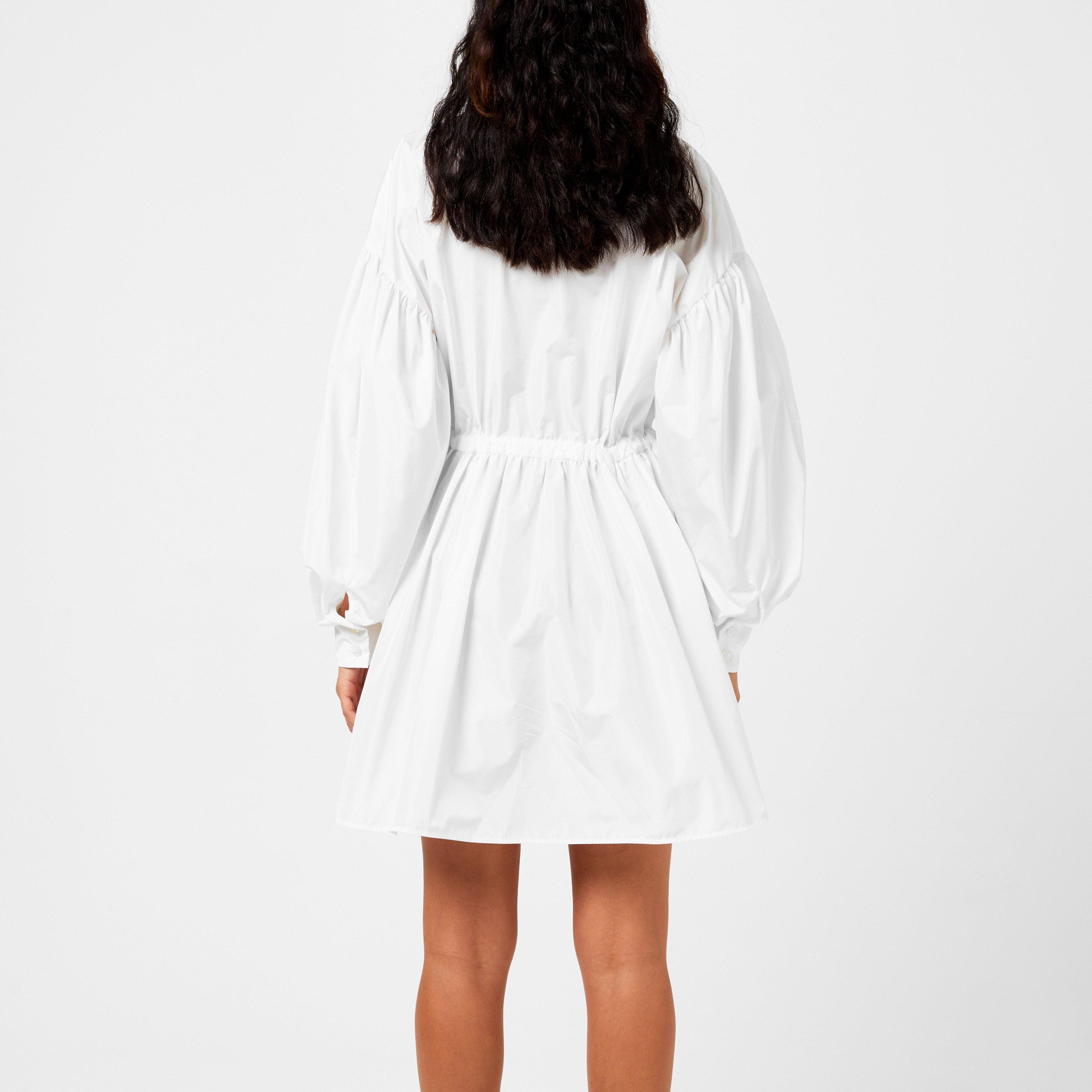 Off White - MSGM - Women's Shirt Mini Dress - 3