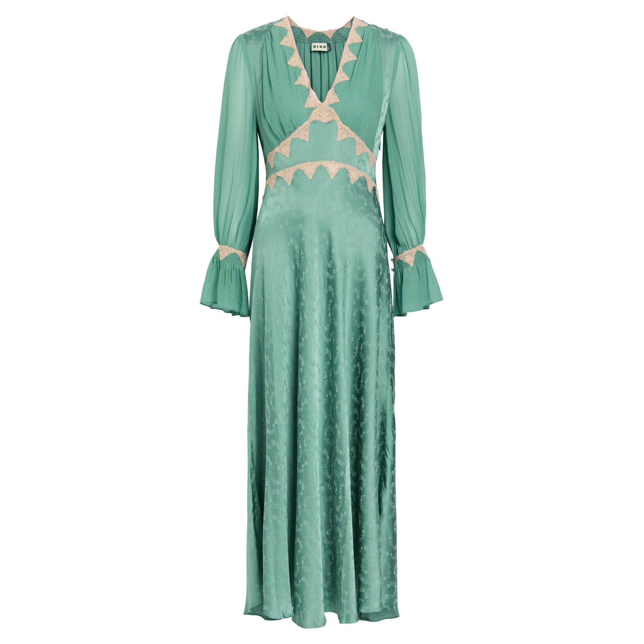 GREEN - RIXO - LD Arlena Dress