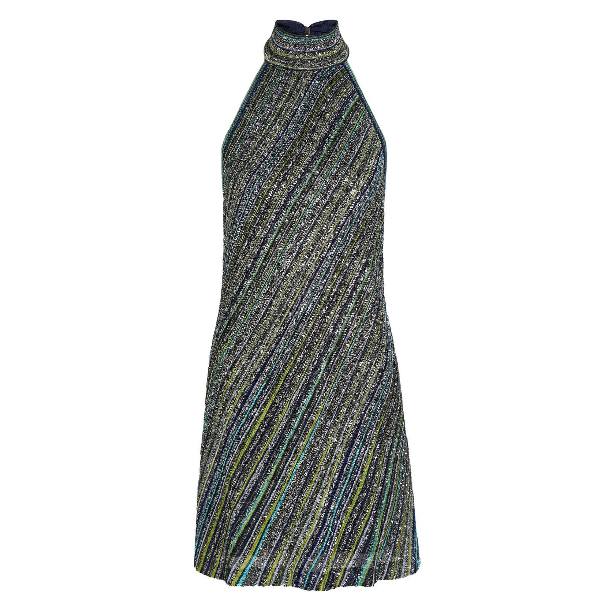MULTICOLOURED - Missoni - Women's Sequin Mini Dress - 1