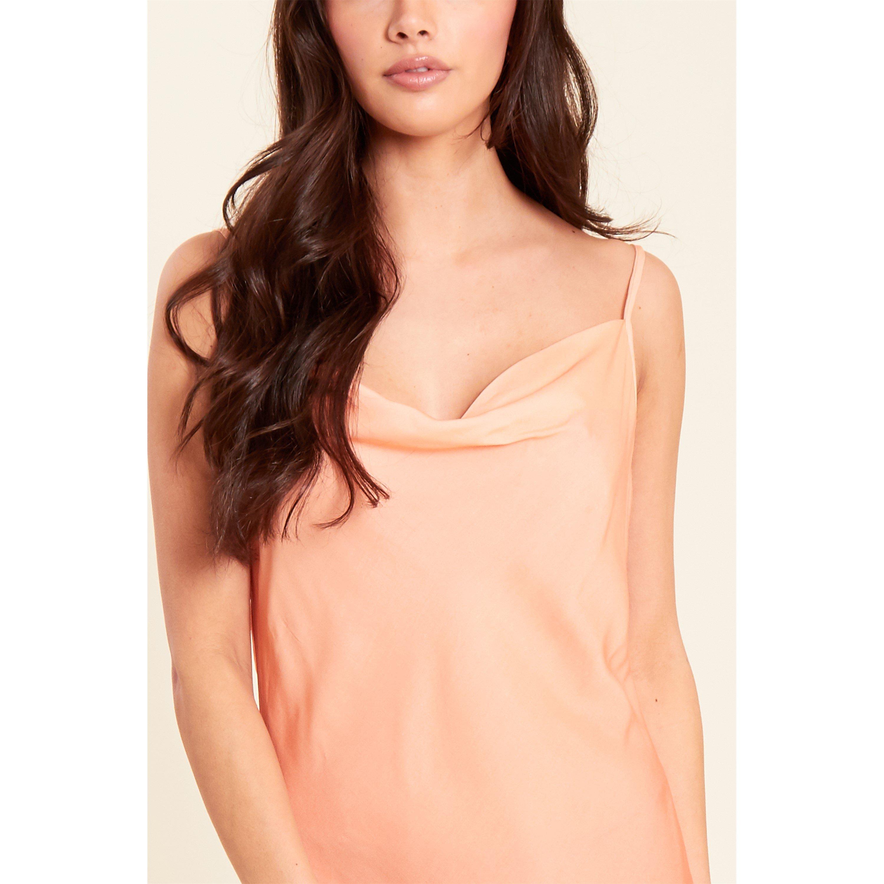 Ombre Orange - Be You - Ombre Midi Slip Dress - 4