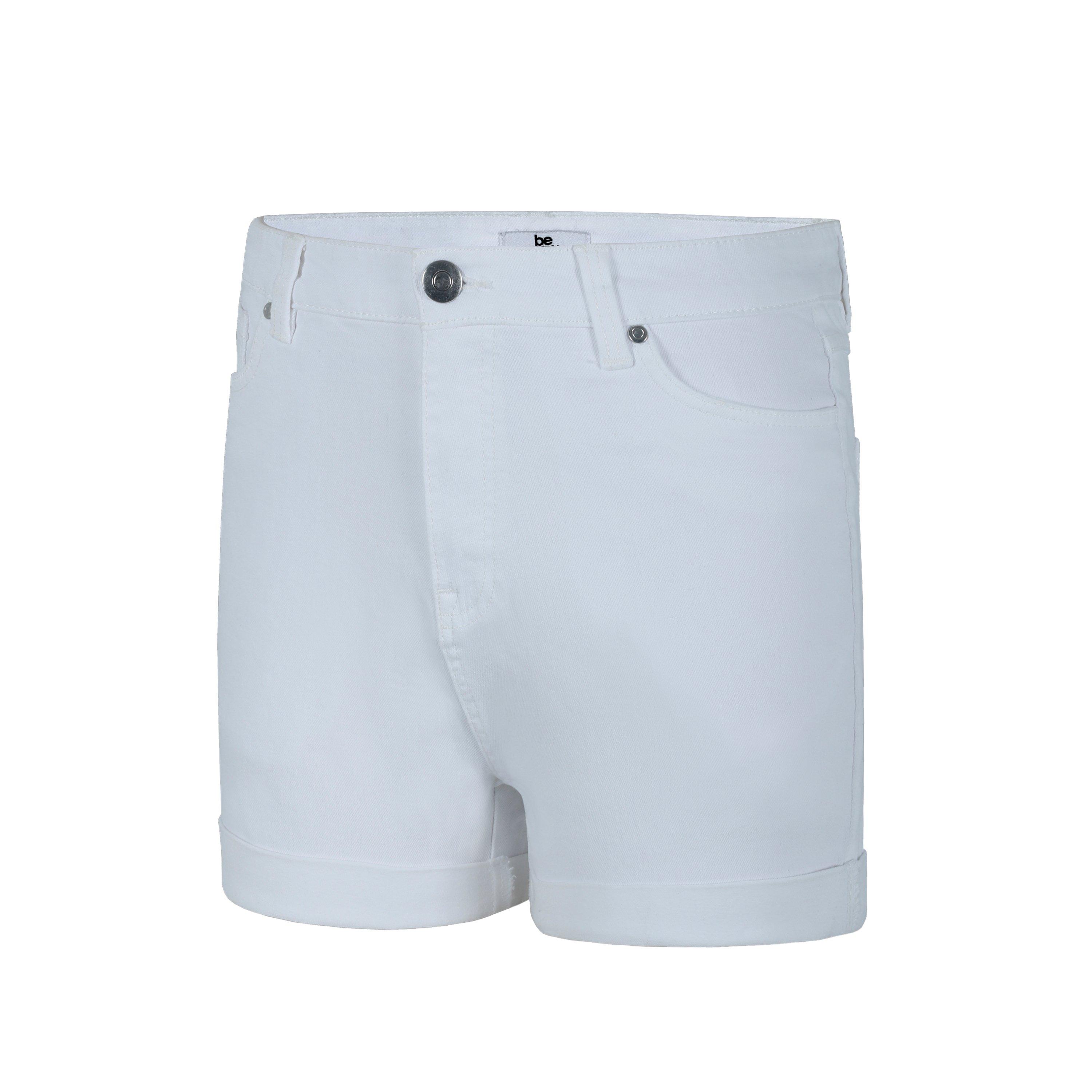 White - Be You - BE YOU Denim Short Womens - 3