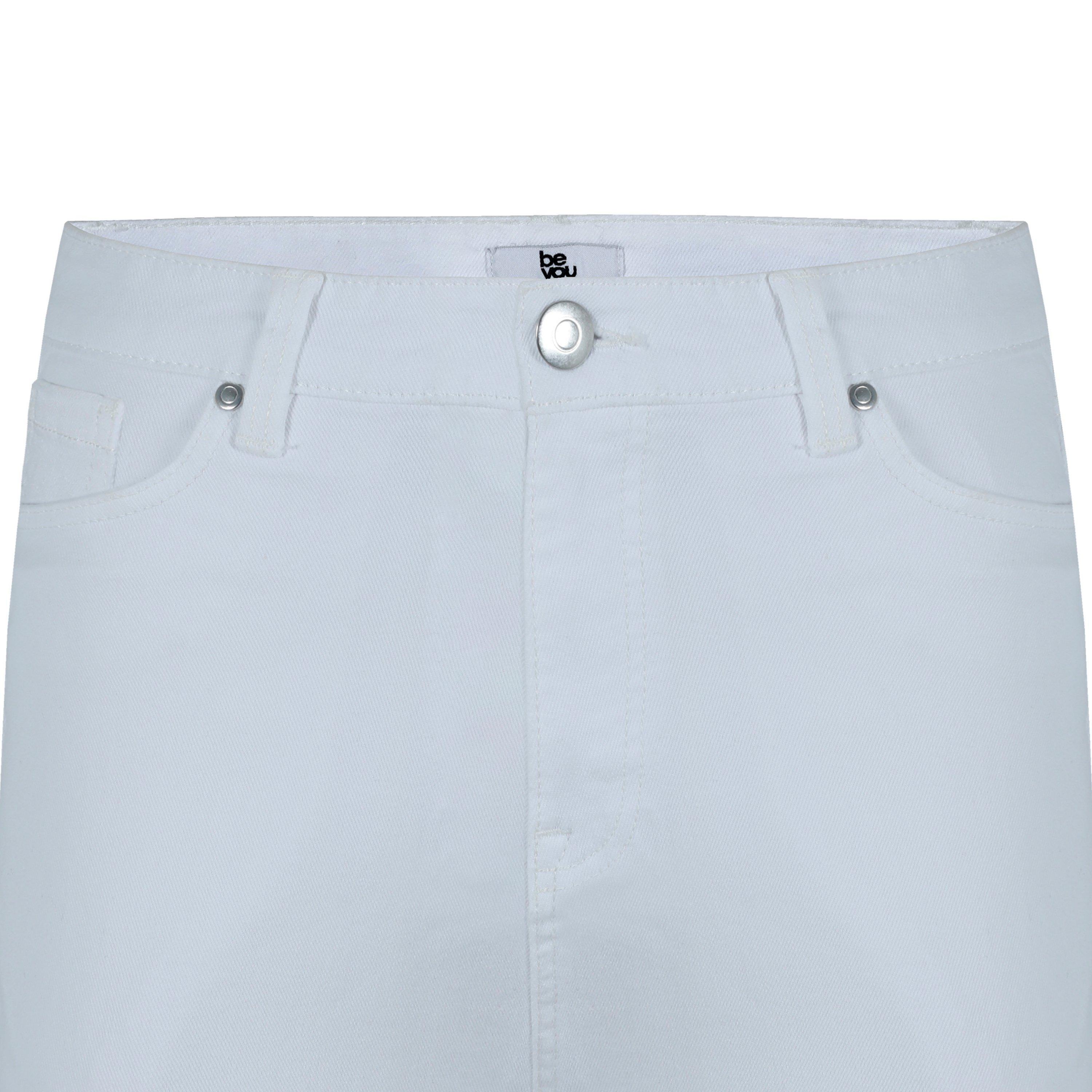 White - Be You - BE YOU Denim Short Womens - 4