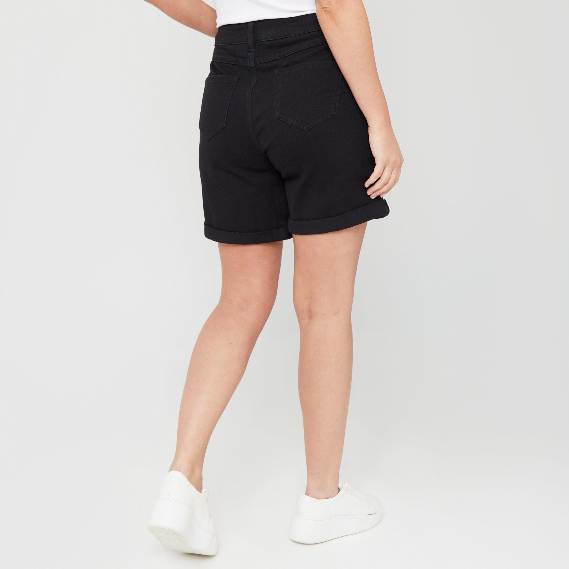 Negro - Be You - Women's Longer Length Denim Shorts - 2