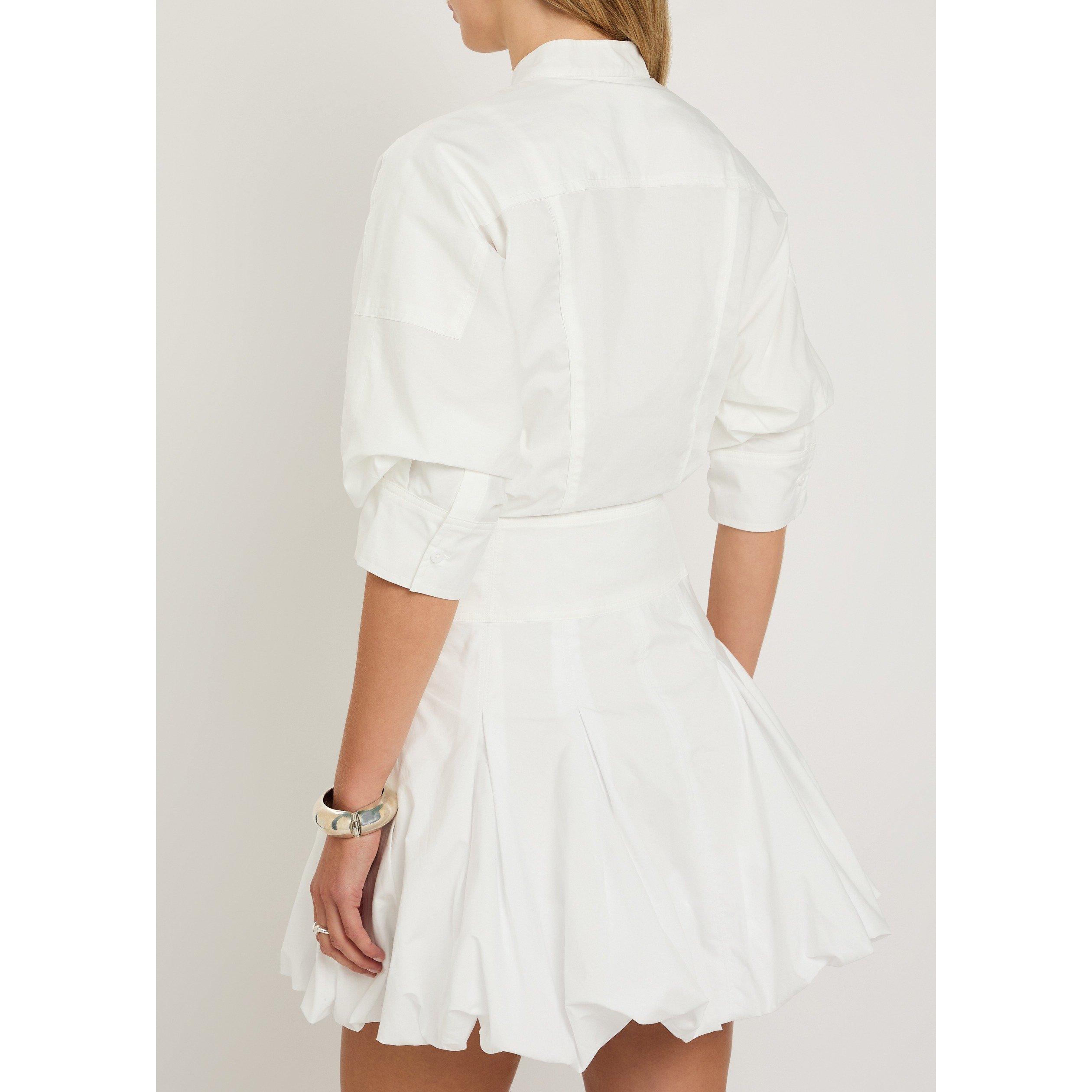 WHITE - Jonathan Simkhai - SD EFFIE BUBBLE MINI DRESS - 3