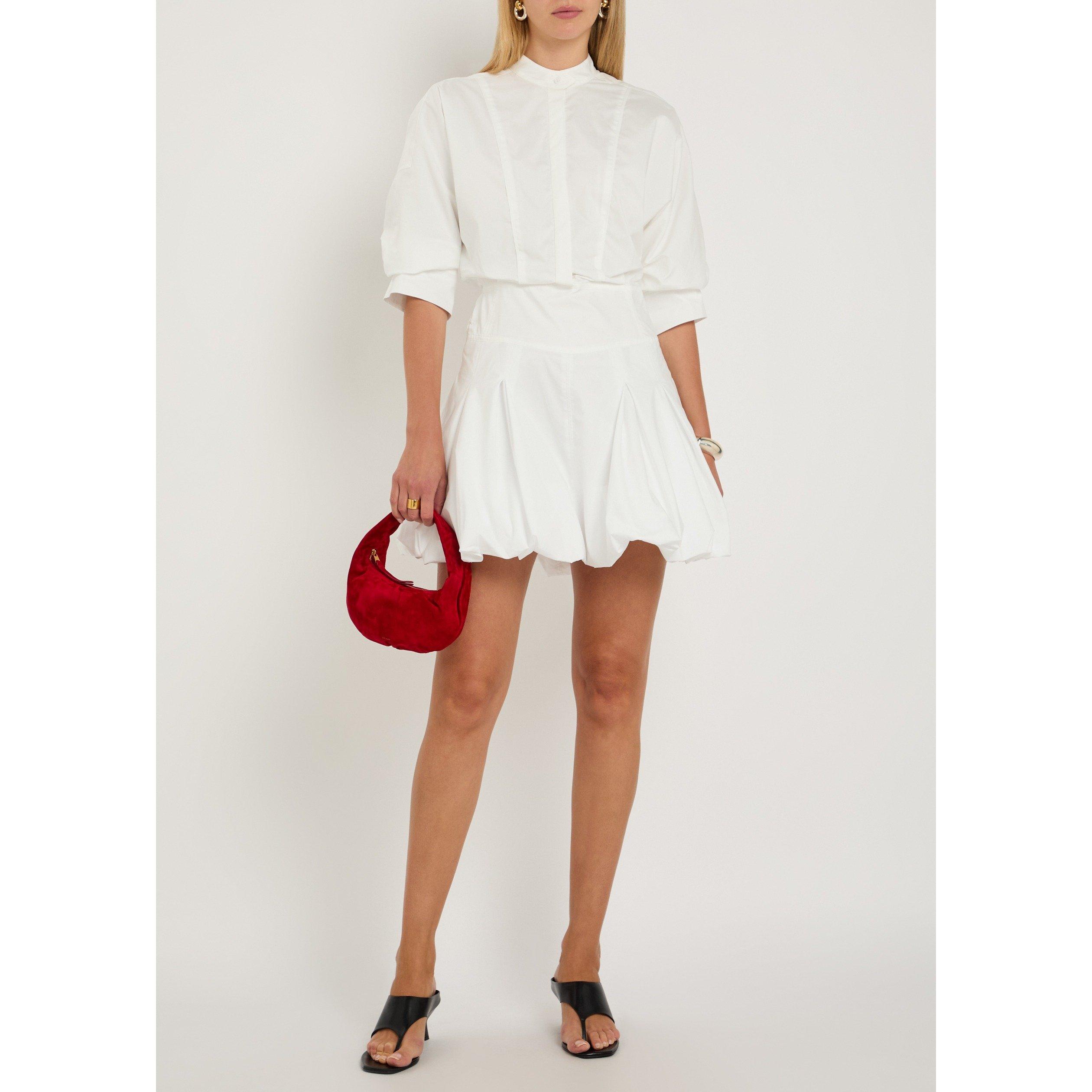 WHITE - Jonathan Simkhai - SD EFFIE BUBBLE MINI DRESS - 5