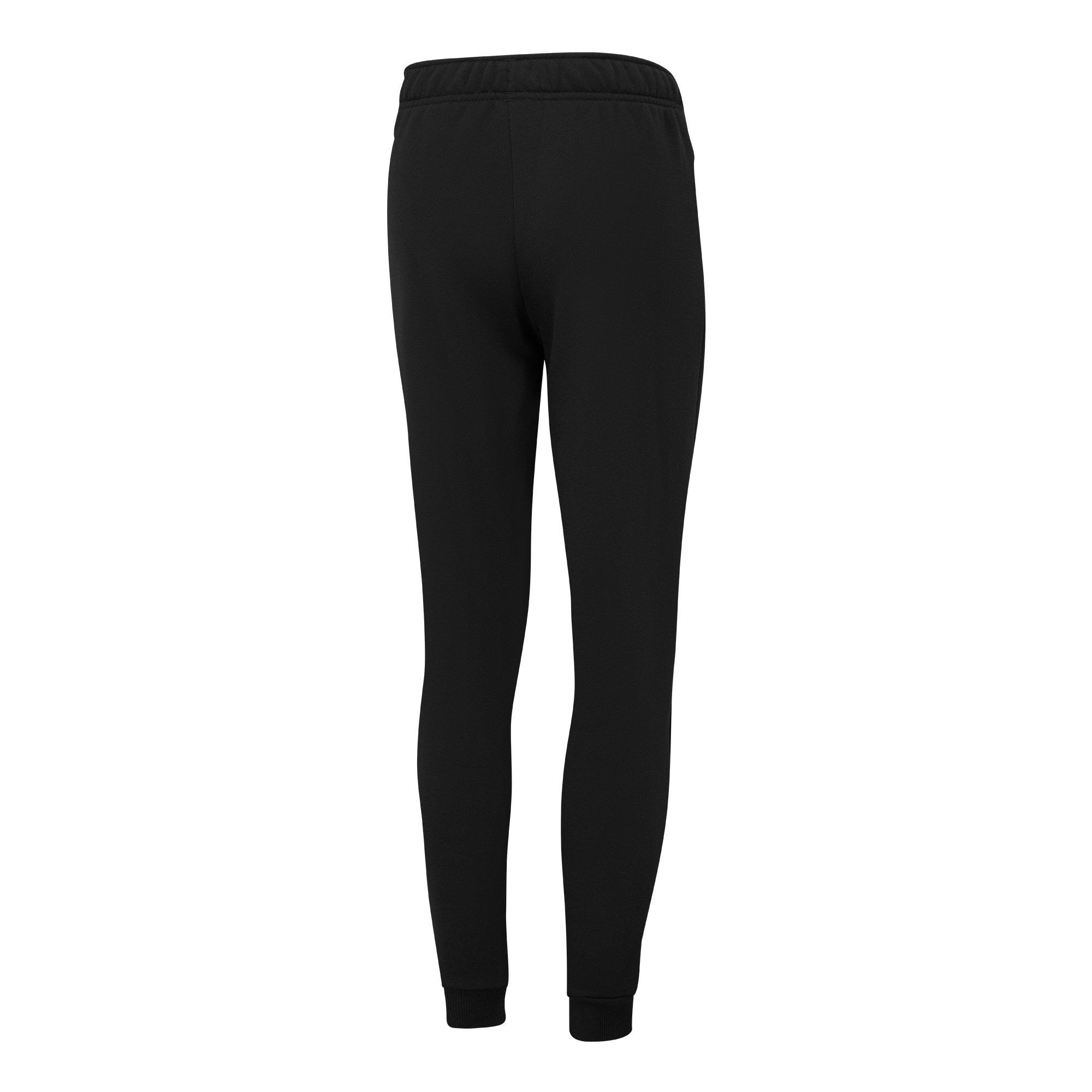 Black/White - Puma - ESS Logo Hooded Fleece Tracksuit - 3