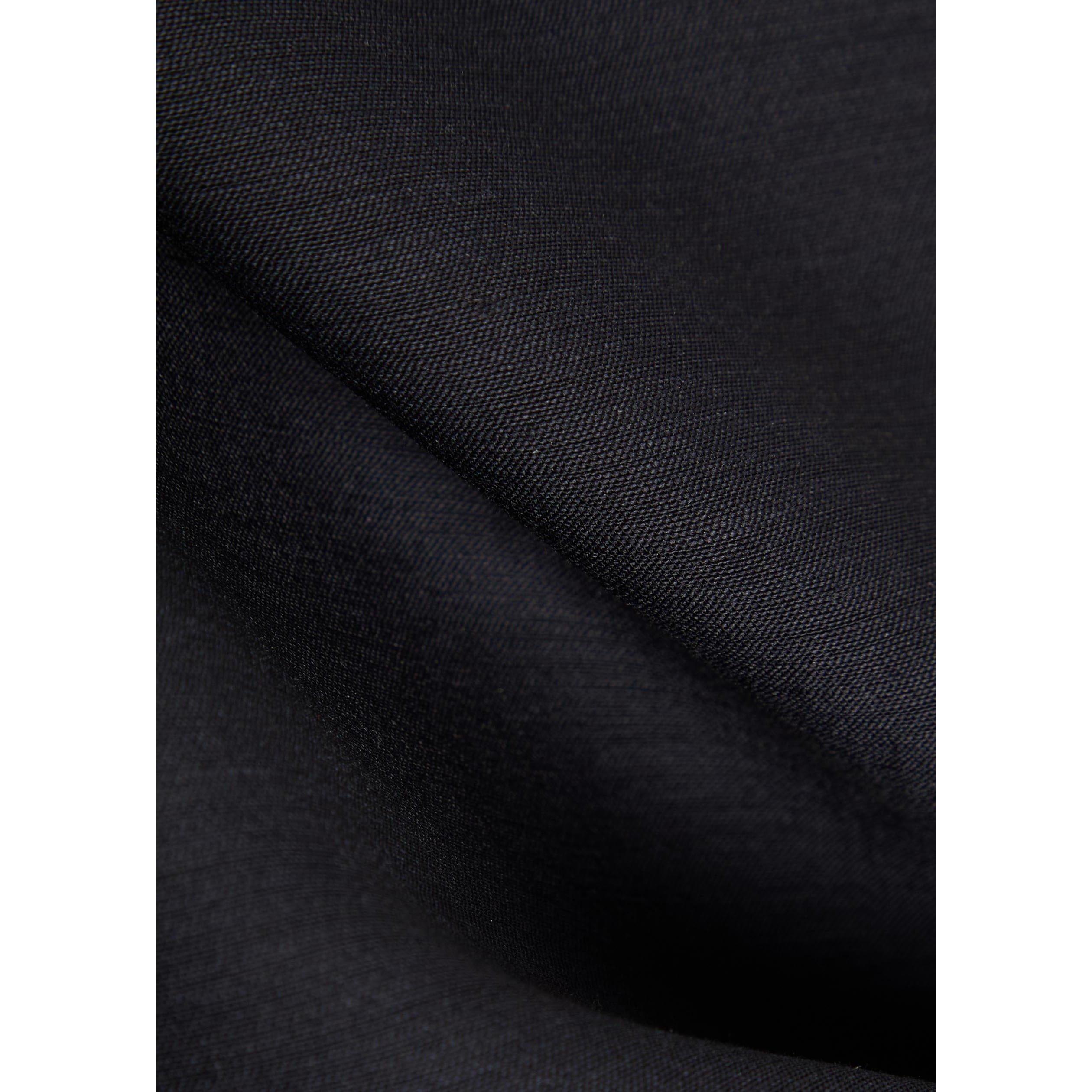 BLACK - Rohe - Women's Draped Open-Back Wool Maxi Dress - 4
