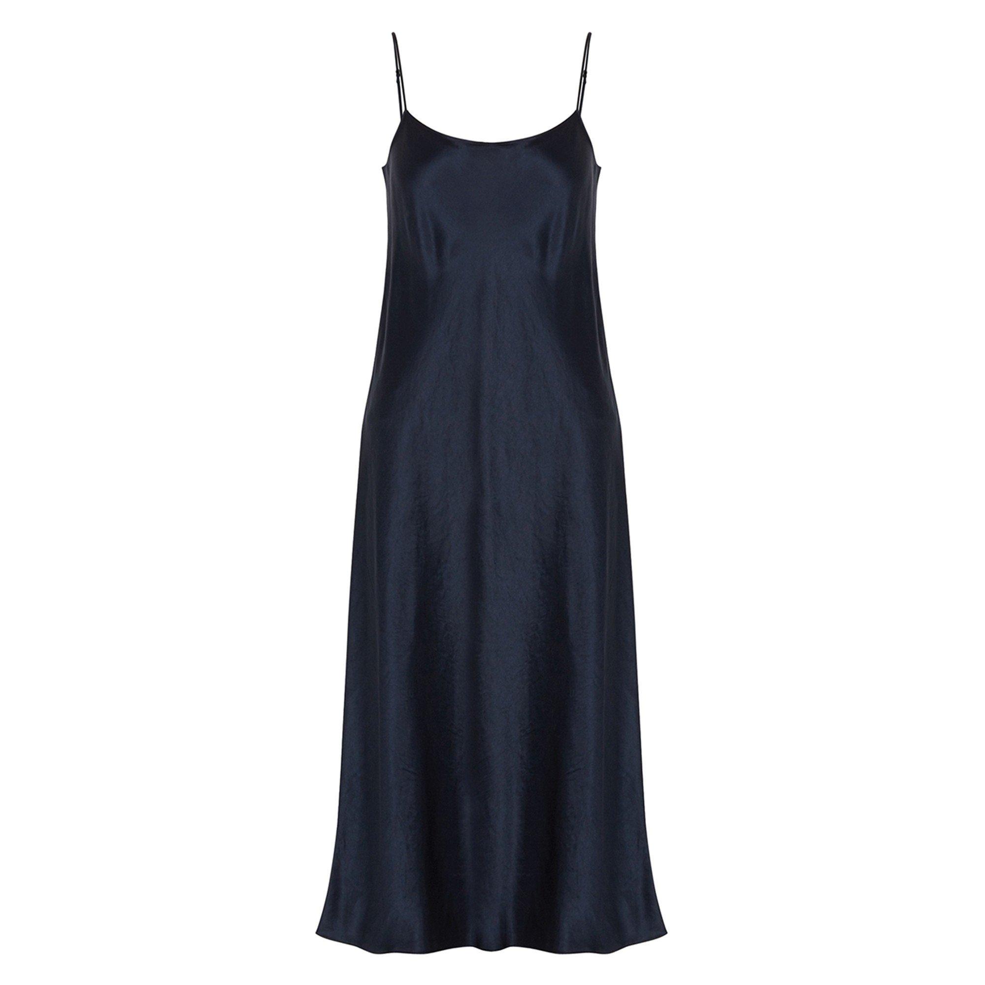 NAVY - Vince - SILKY SLIP DRESS - 1