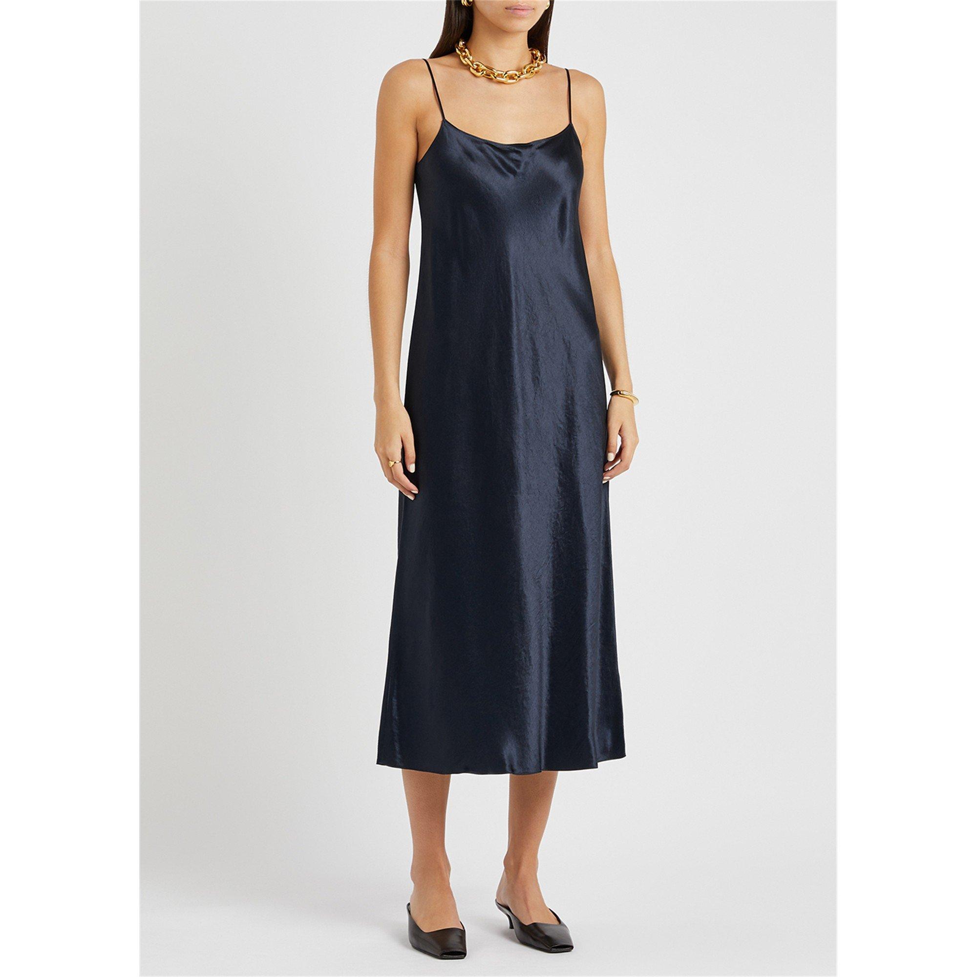 NAVY - Vince - SILKY SLIP DRESS - 2