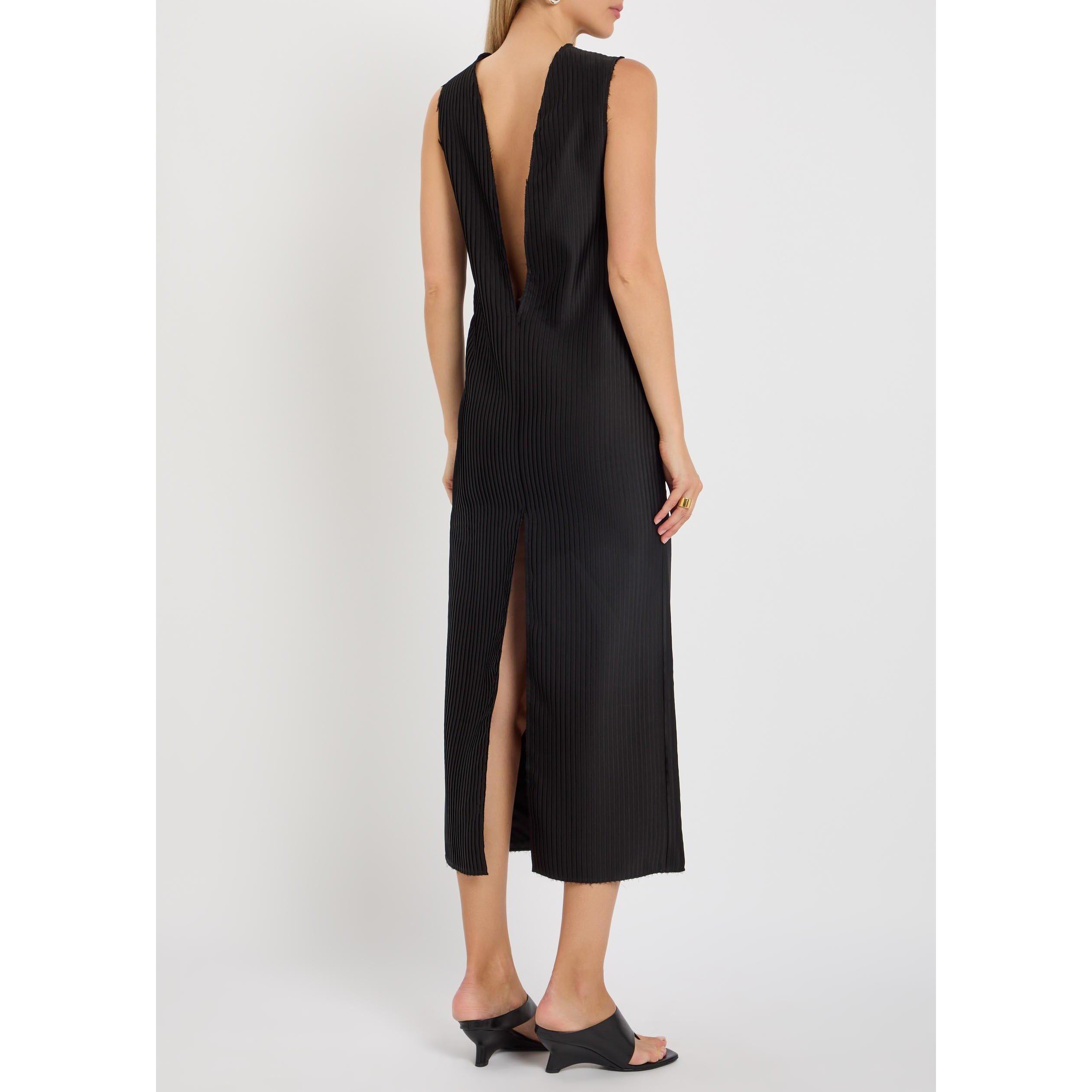 BLACK - Armarium - Women's Fiorenza Viscose Relaxed-Fit Maxi Dress - 3