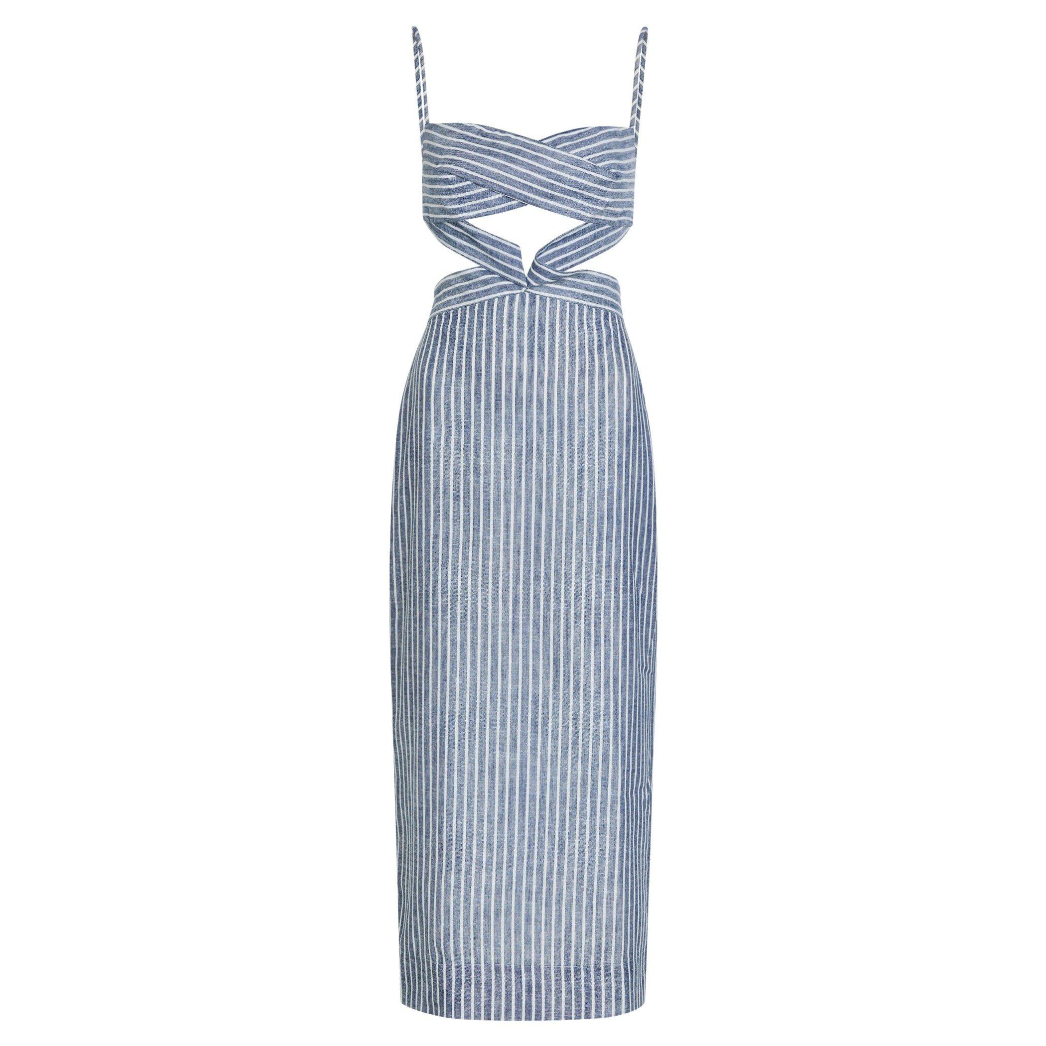 BLUE AND WHITE - Andres Otalora - LD Recuerdos Dress - 1