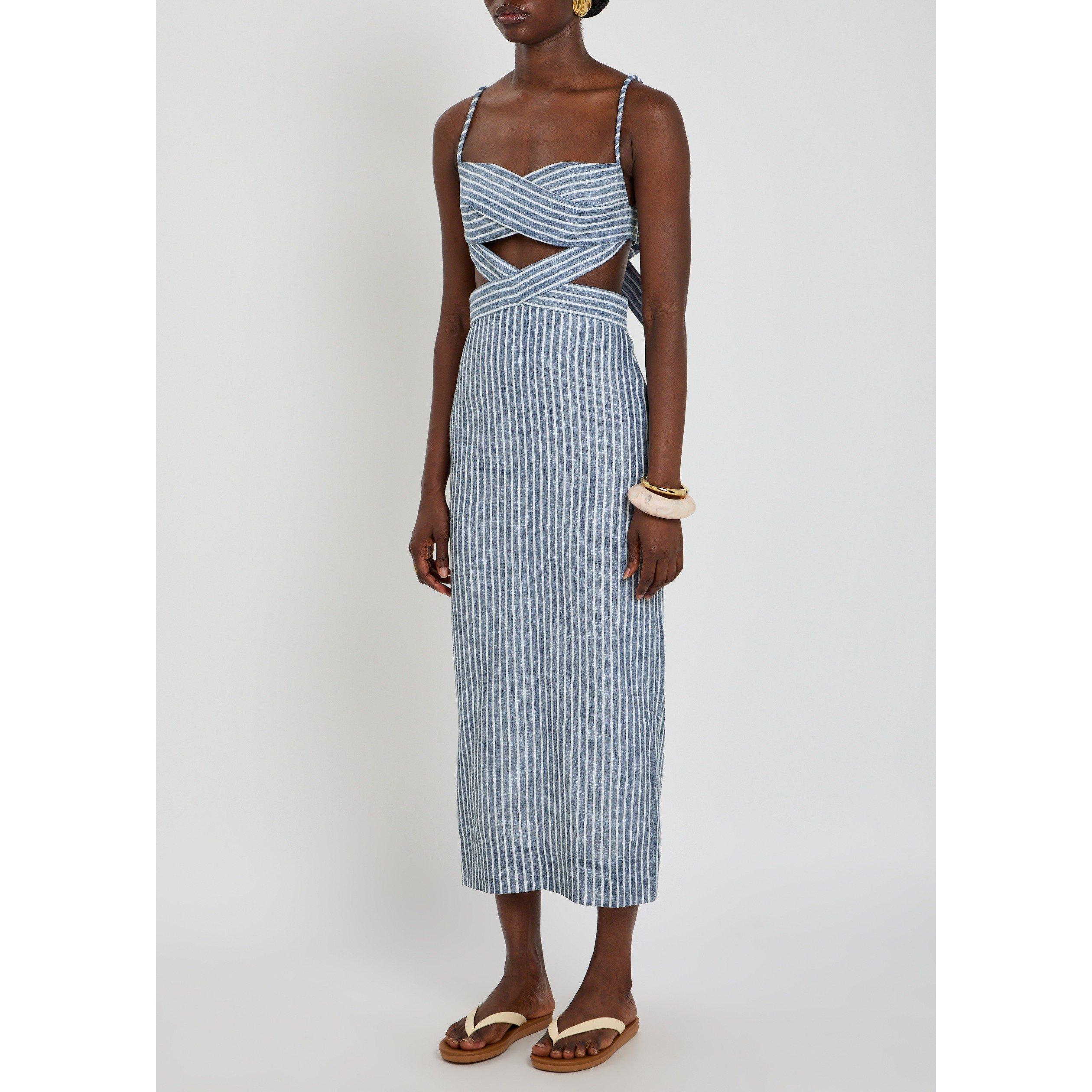 BLUE AND WHITE - Andres Otalora - LD Recuerdos Dress - 2