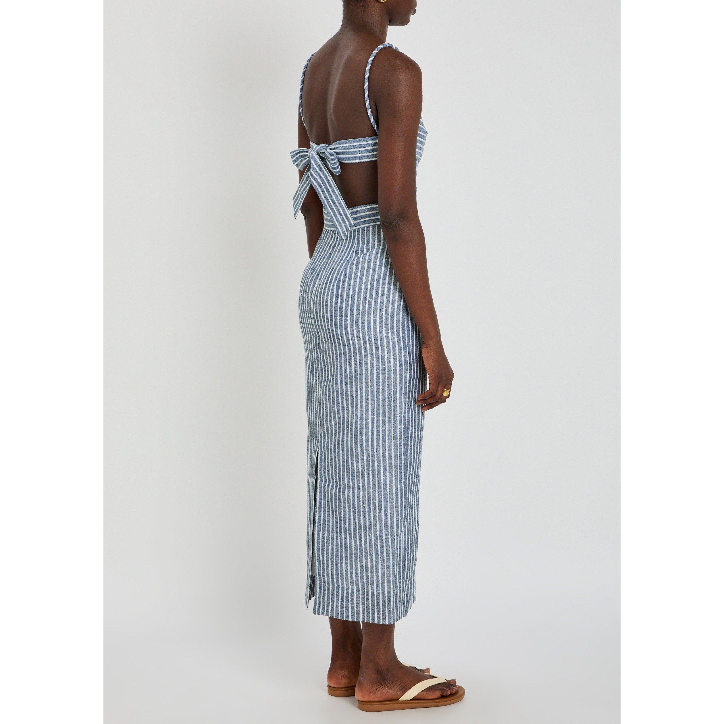 BLUE AND WHITE - Andres Otalora - LD Recuerdos Dress - 3