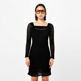 Tom Ford Openwork Knit Mini Dress