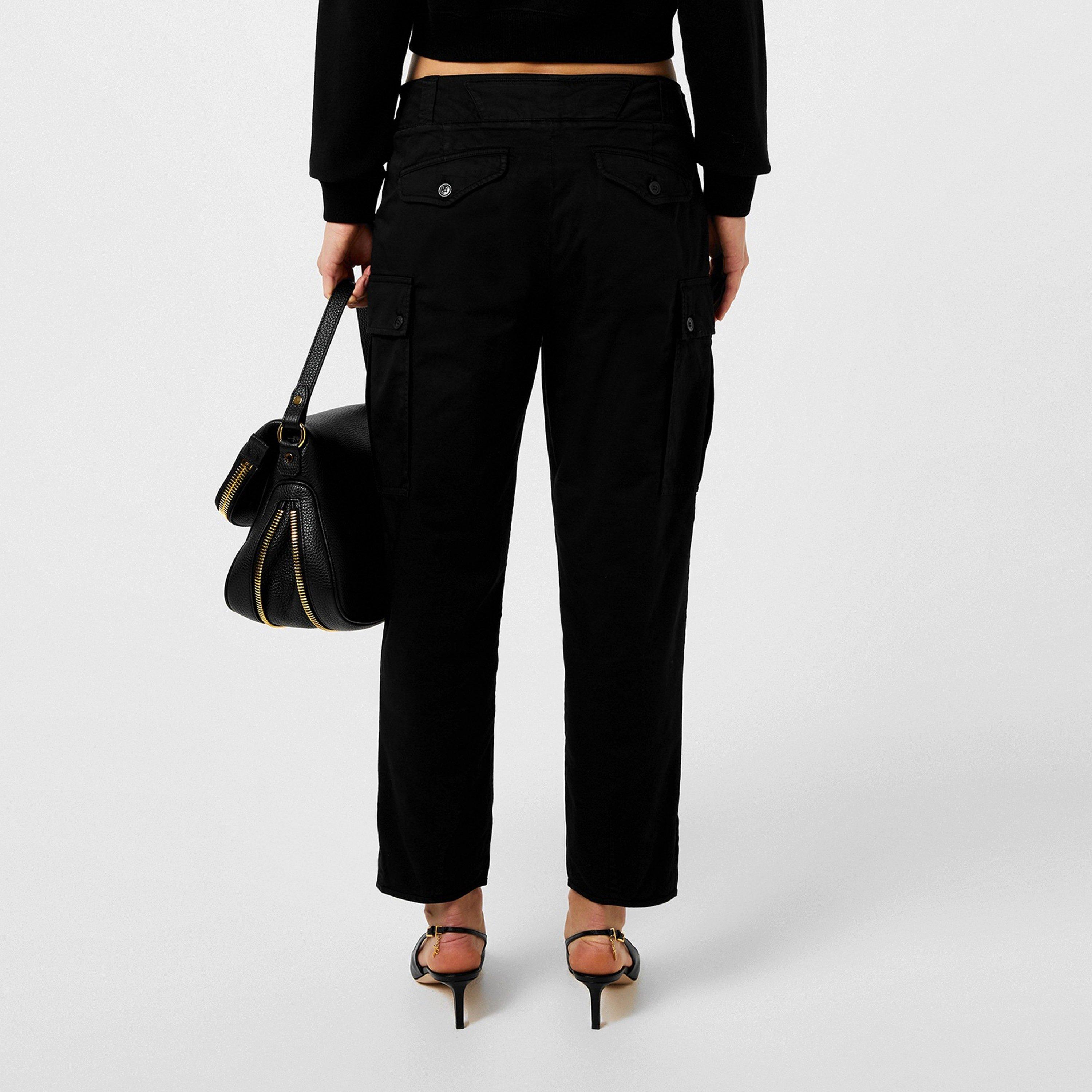Black - Tom Ford - Cargo Cropped Trousers - 3