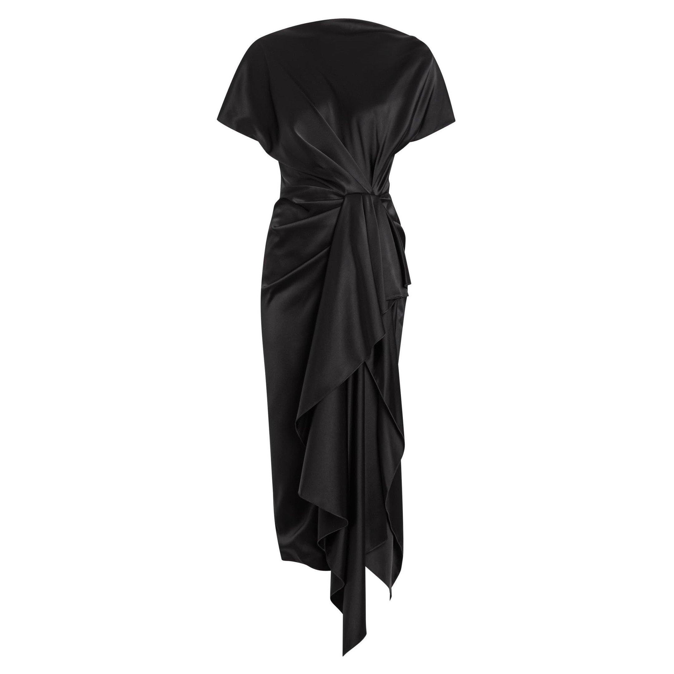 Roksanda Ilincic Women's Zoa Satin Relaxed-Fit Maxi Dress