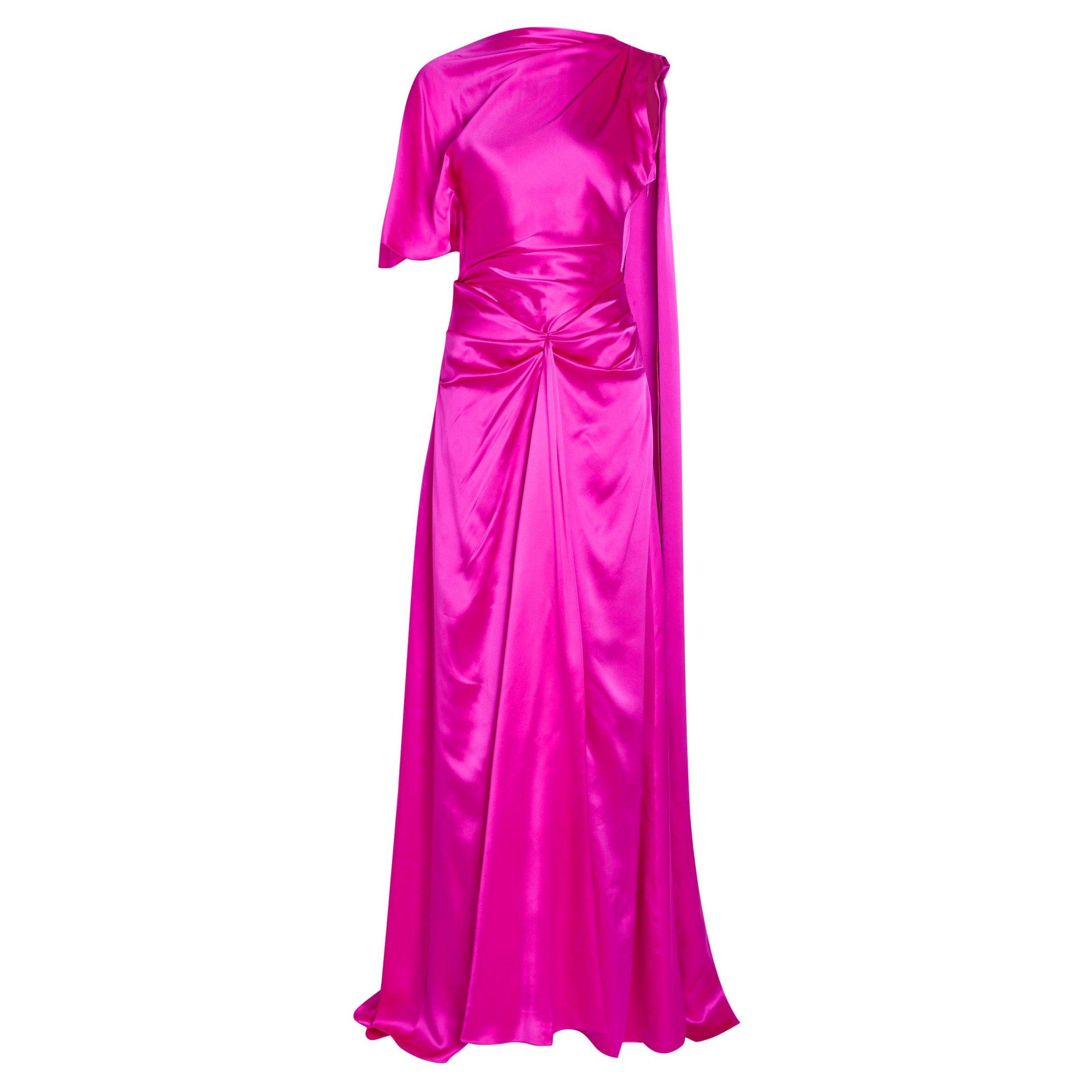 FUCHSIA - Roksanda Ilincic - Women's Silk Maxi Dress - 1