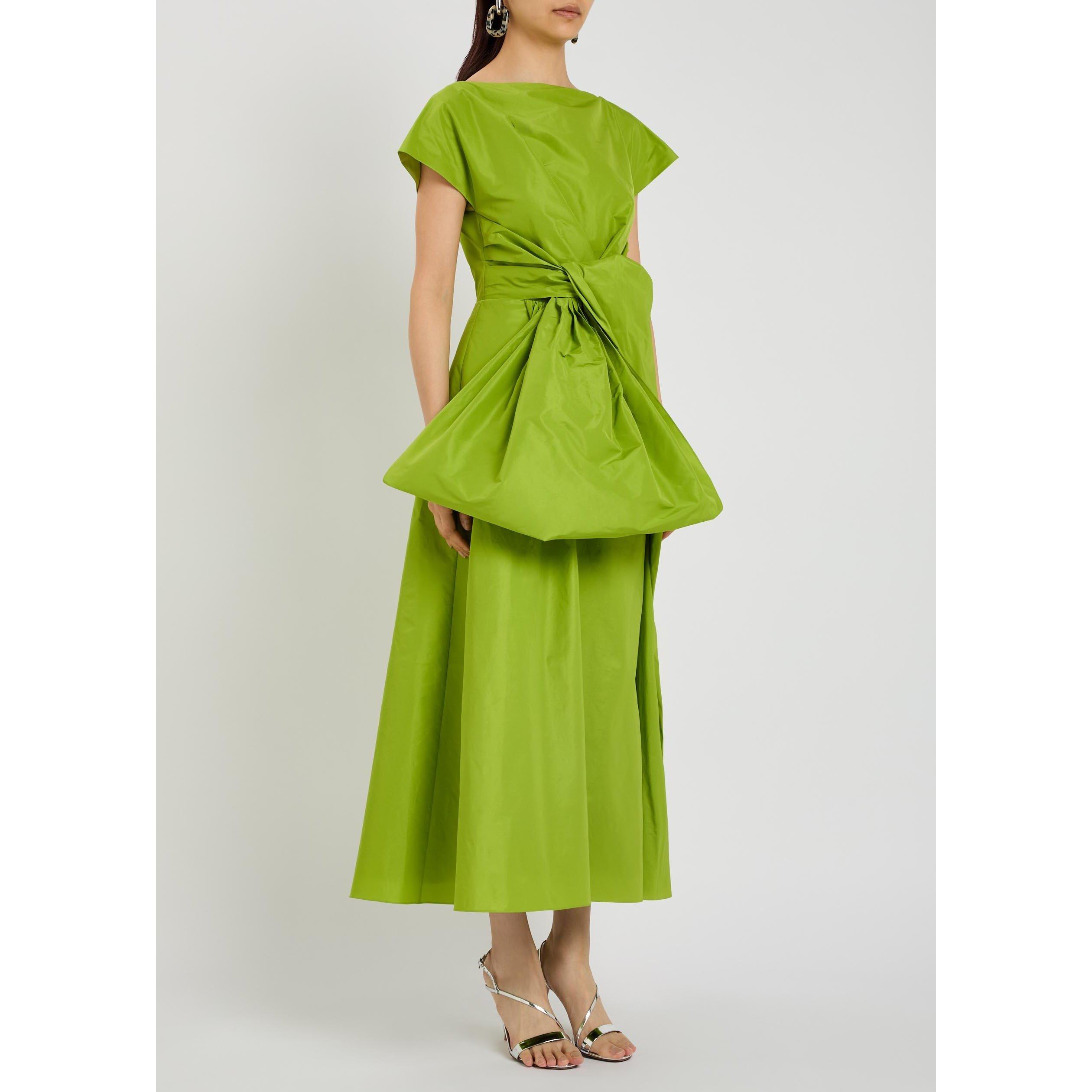 LIME - Roksanda Ilincic - Women's Nila Maxi Dress - 2