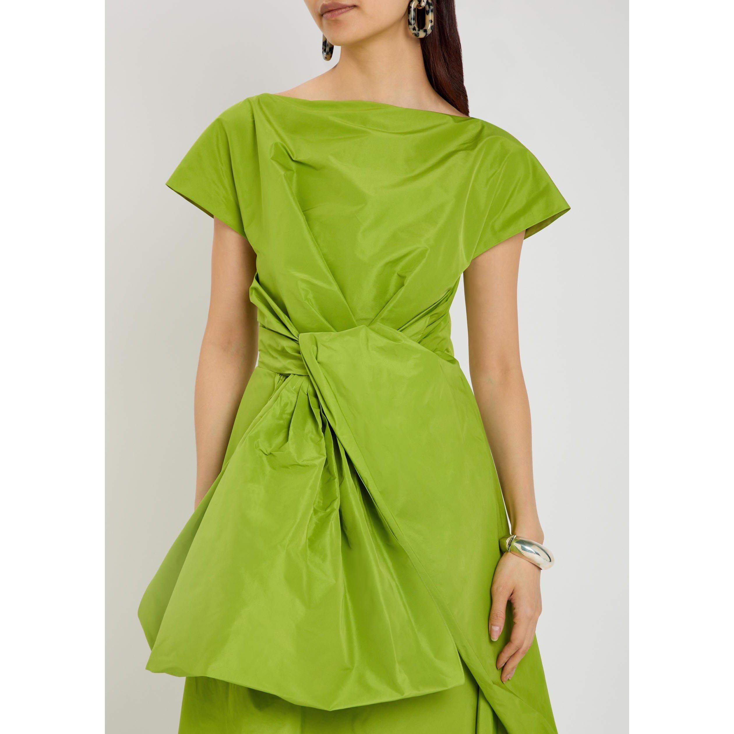 LIME - Roksanda Ilincic - Women's Nila Maxi Dress - 4