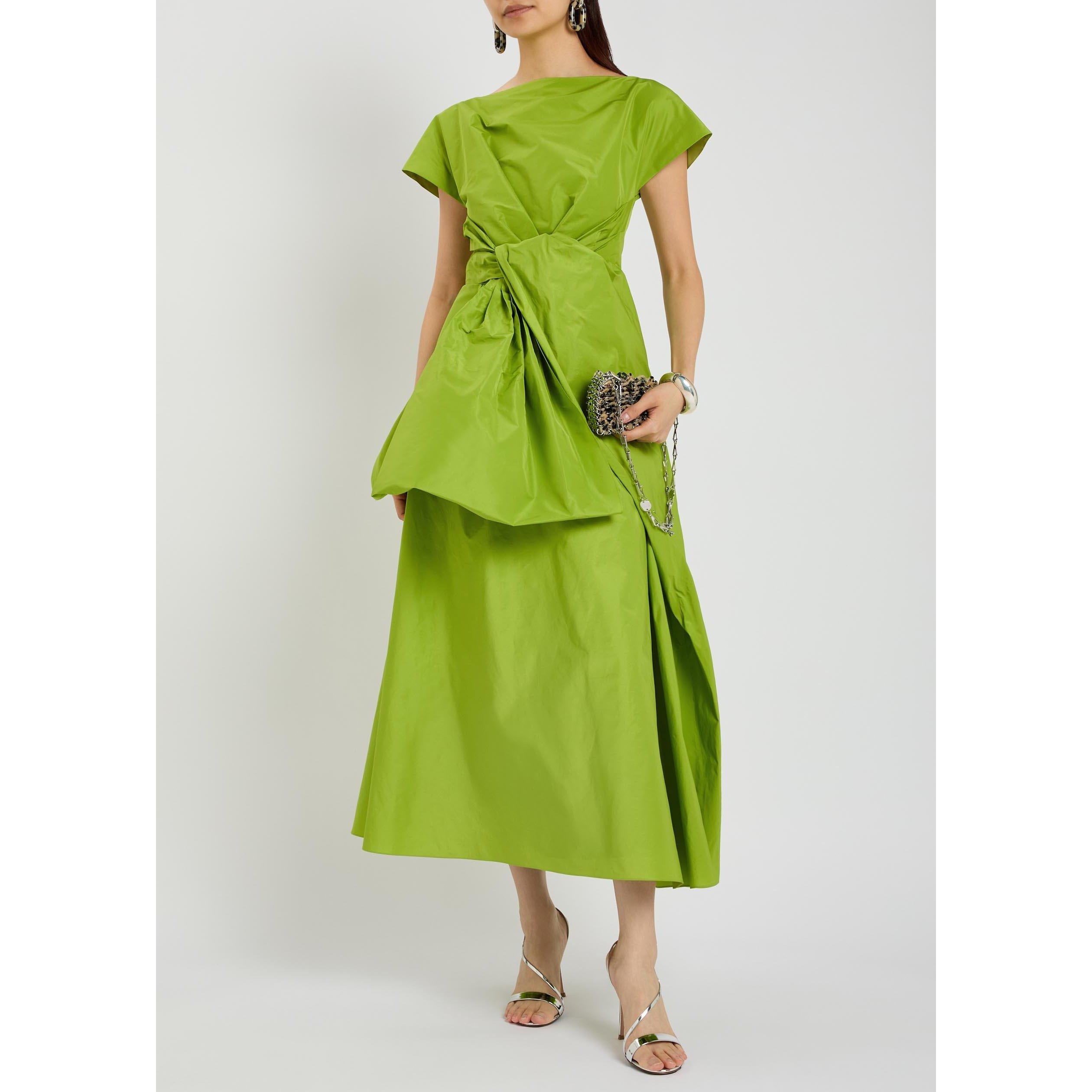 LIME - Roksanda Ilincic - Women's Nila Maxi Dress - 5
