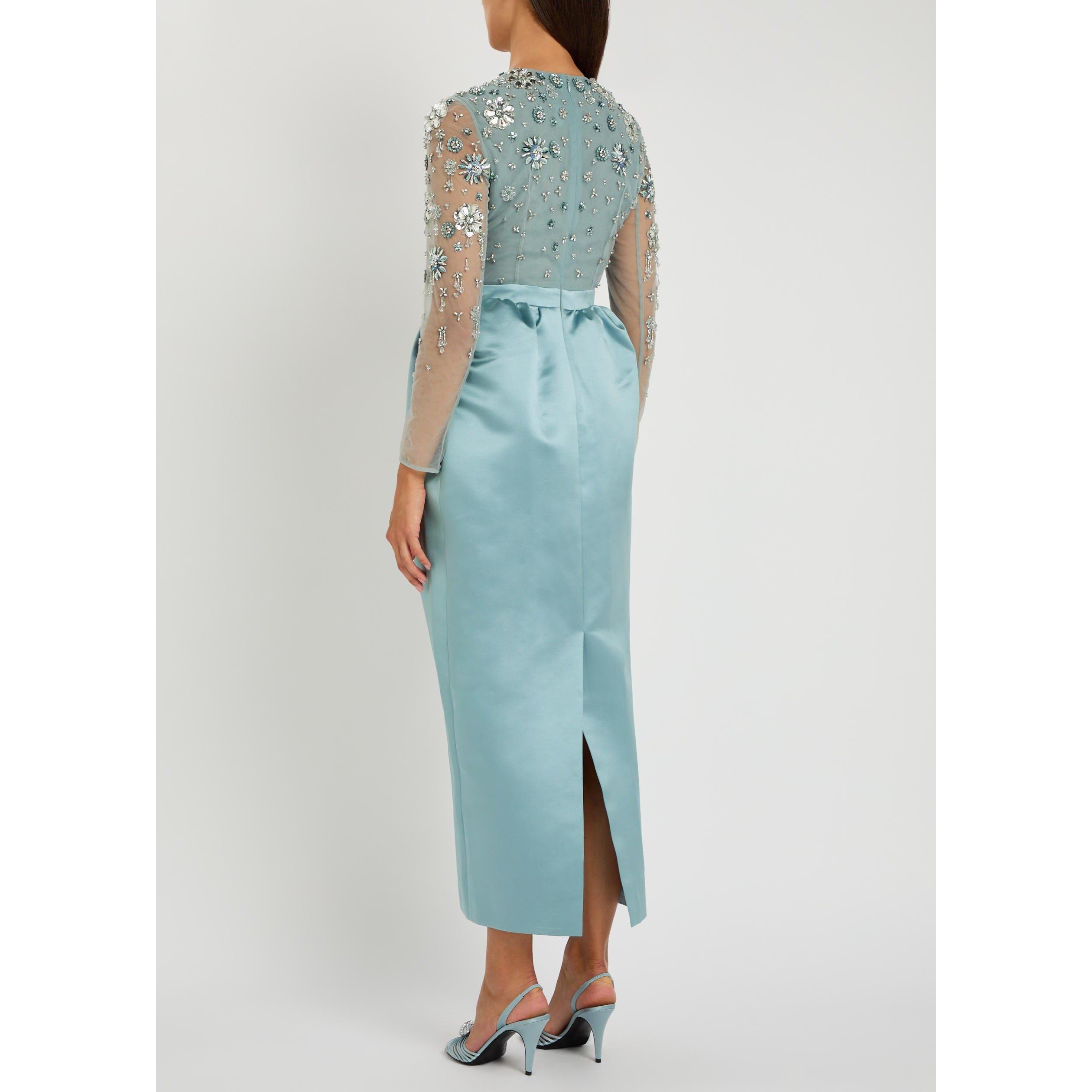 GREY AND OTHER - Huishan Zhang - Women's Starla Embroidered Maxi Dress - 3