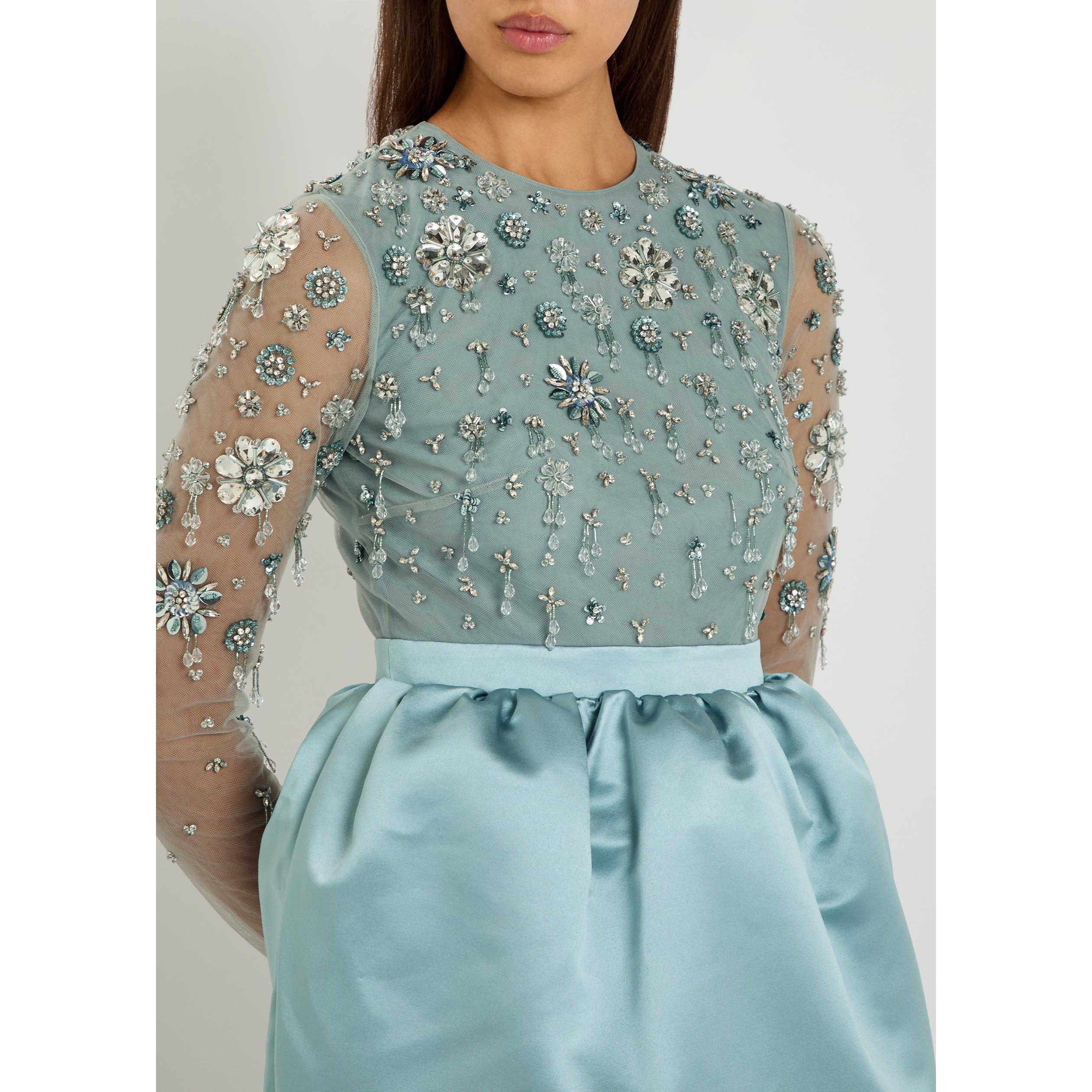 GREY AND OTHER - Huishan Zhang - Women's Starla Embroidered Maxi Dress - 4