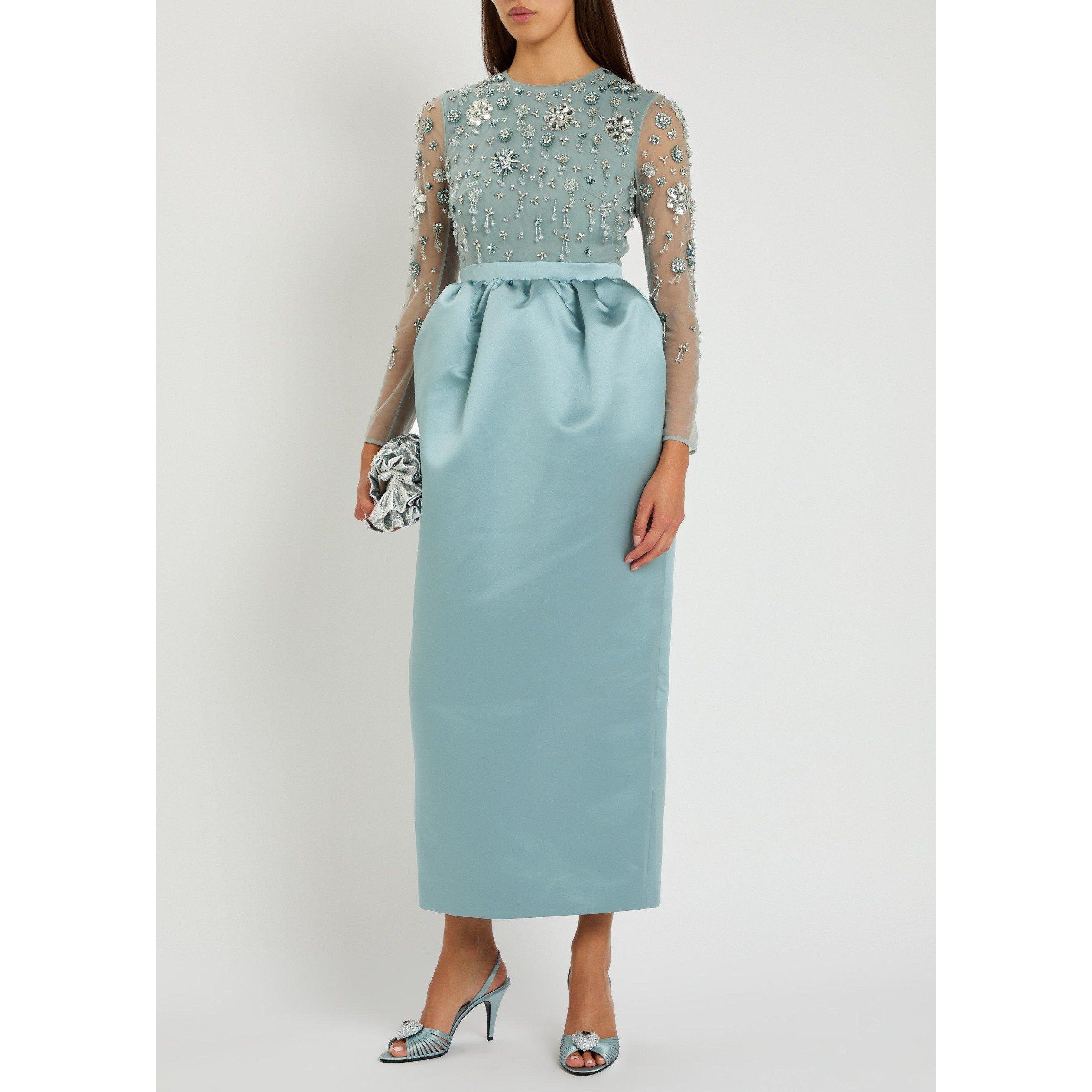 GREY AND OTHER - Huishan Zhang - Women's Starla Embroidered Maxi Dress - 5