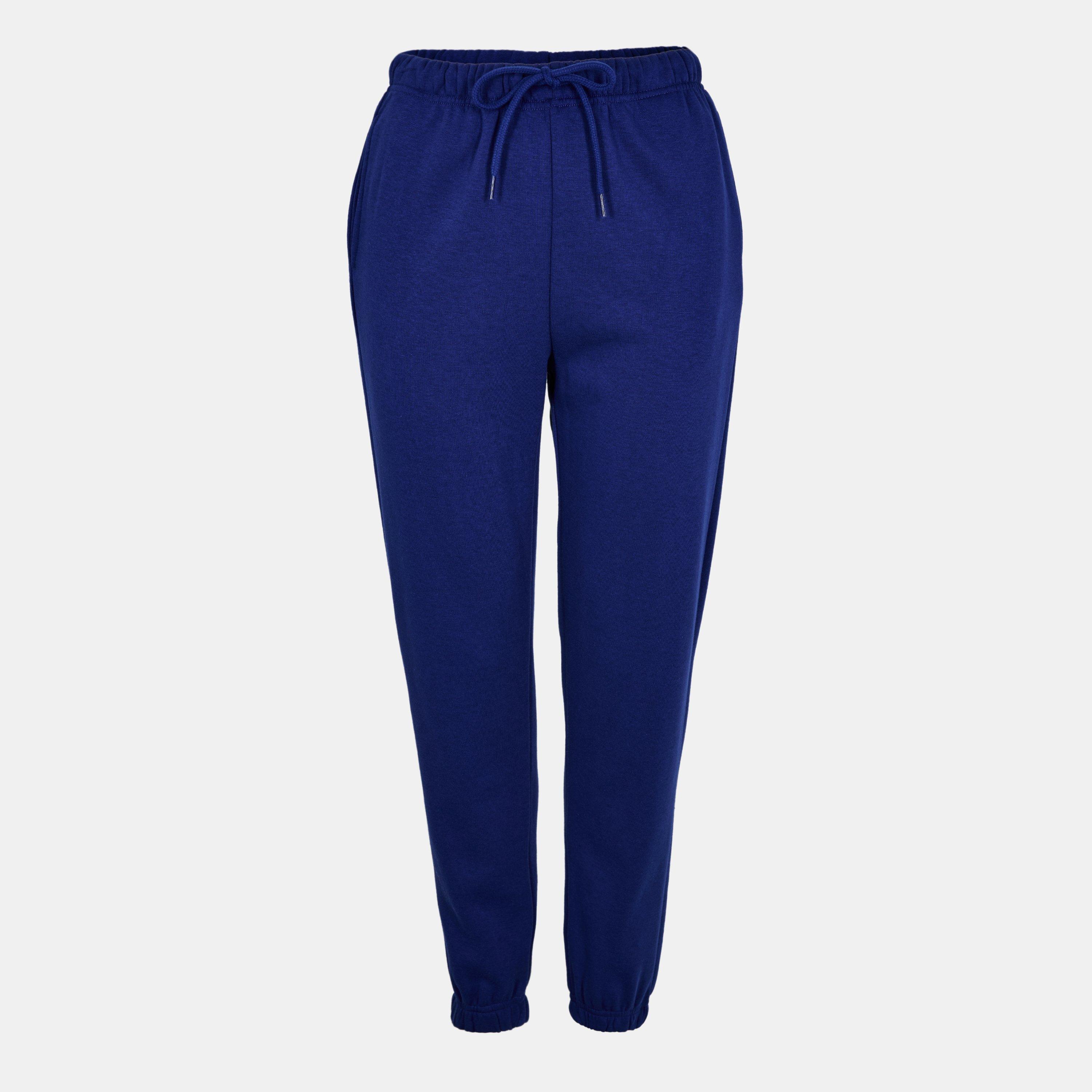 Pieces Women's Heavyweight Closed Hem Fleece Joggers - Bellwether Blu - 8 (XS)