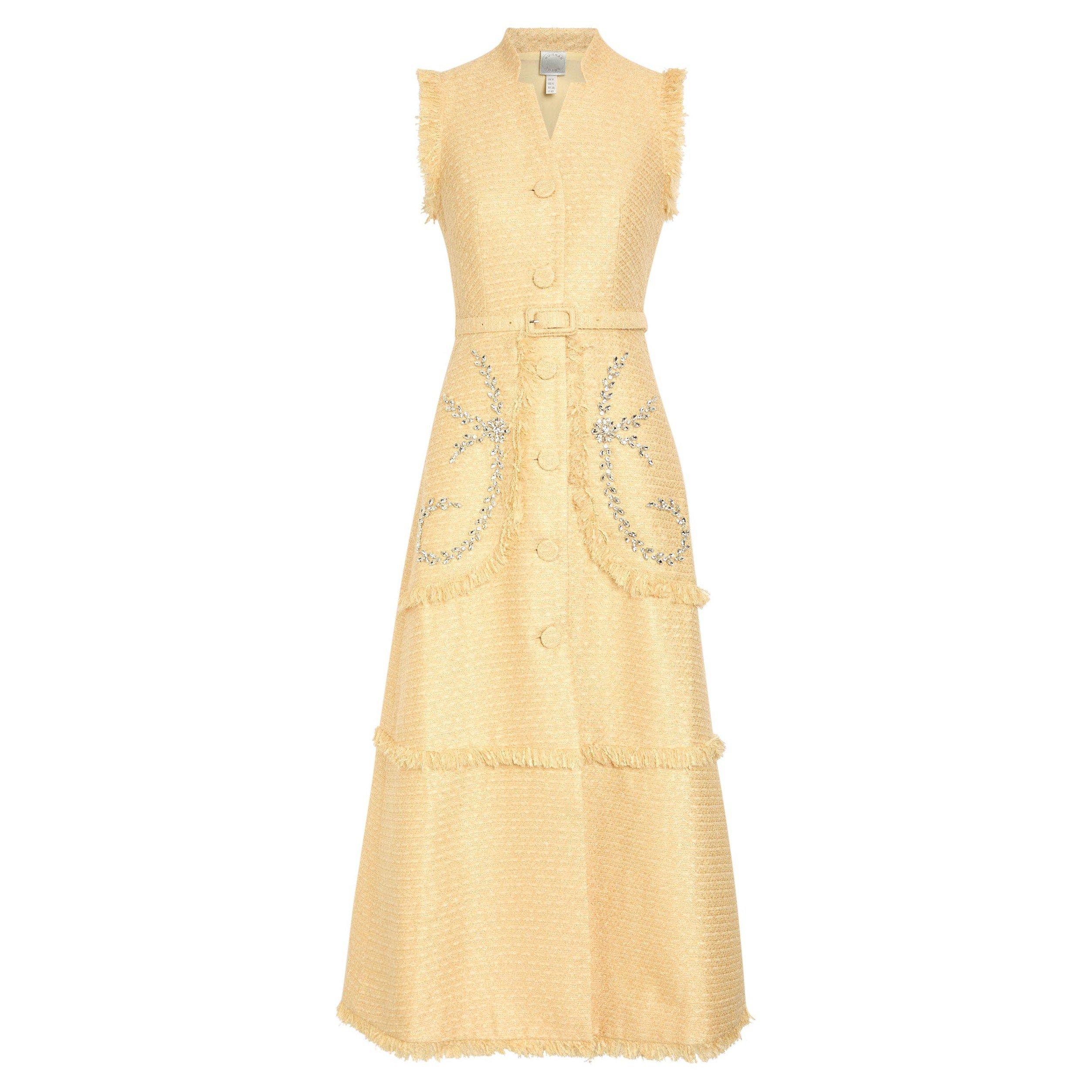 Huishan Zhang Women's Corinthe Tweed Dress
