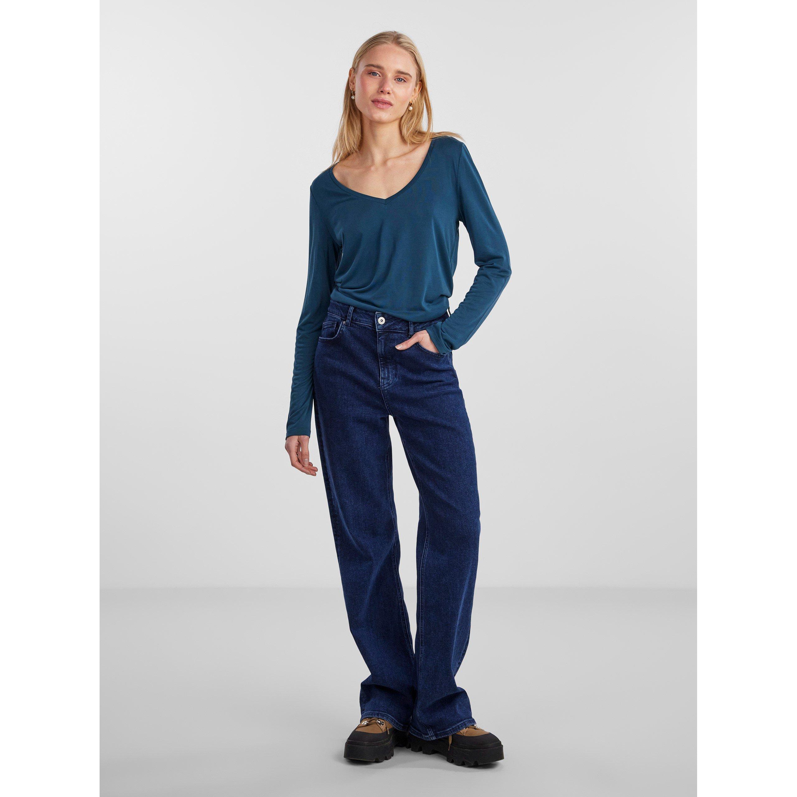 Ombre-Blau - Pieces - Long Sleeve Top - 2