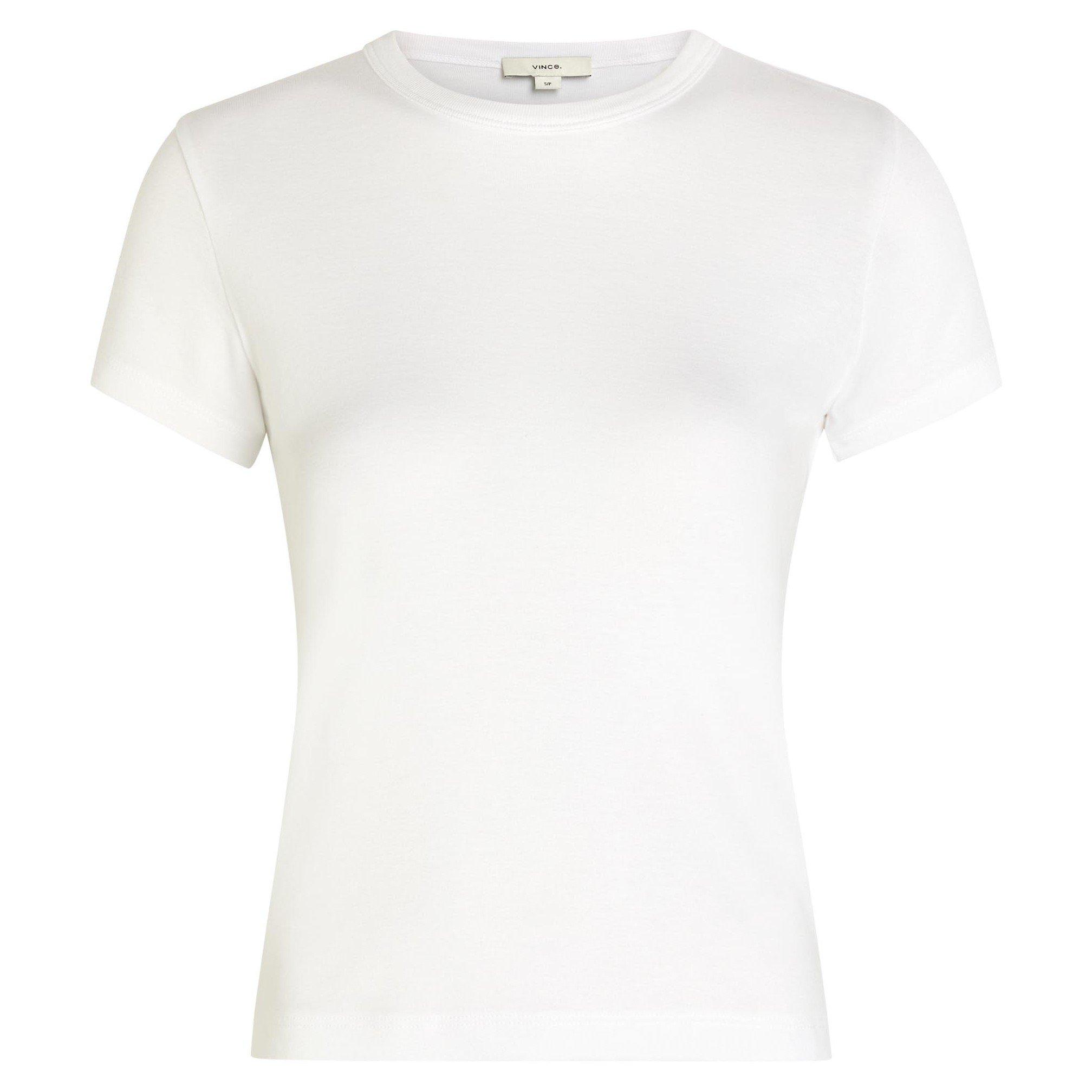 WHITE - Vince - T SHRUNKEN 90S TEE - 1