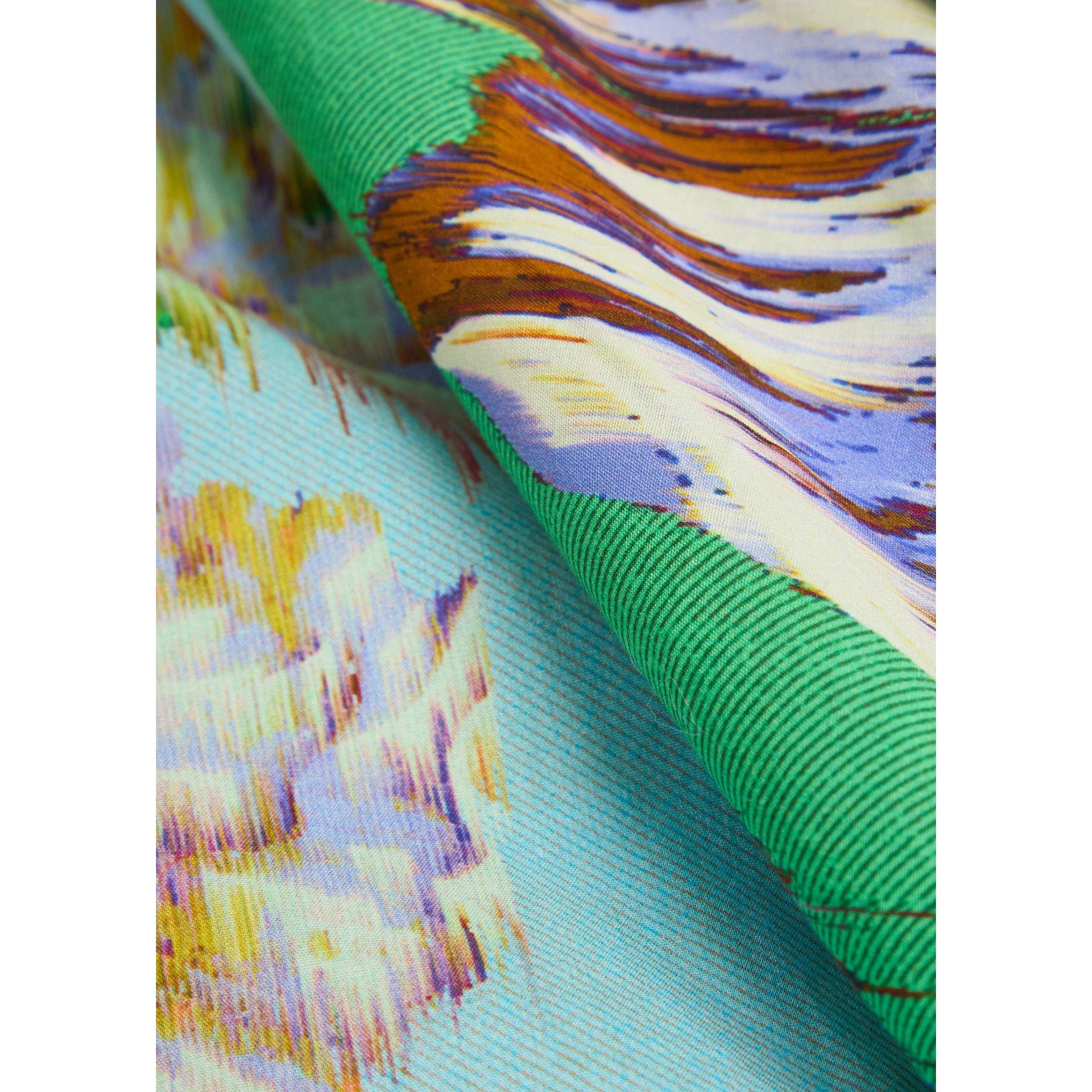 MULTICOLOURED - Alemais - Women's Jerry Floral Cotton Shirt-Dress - 4