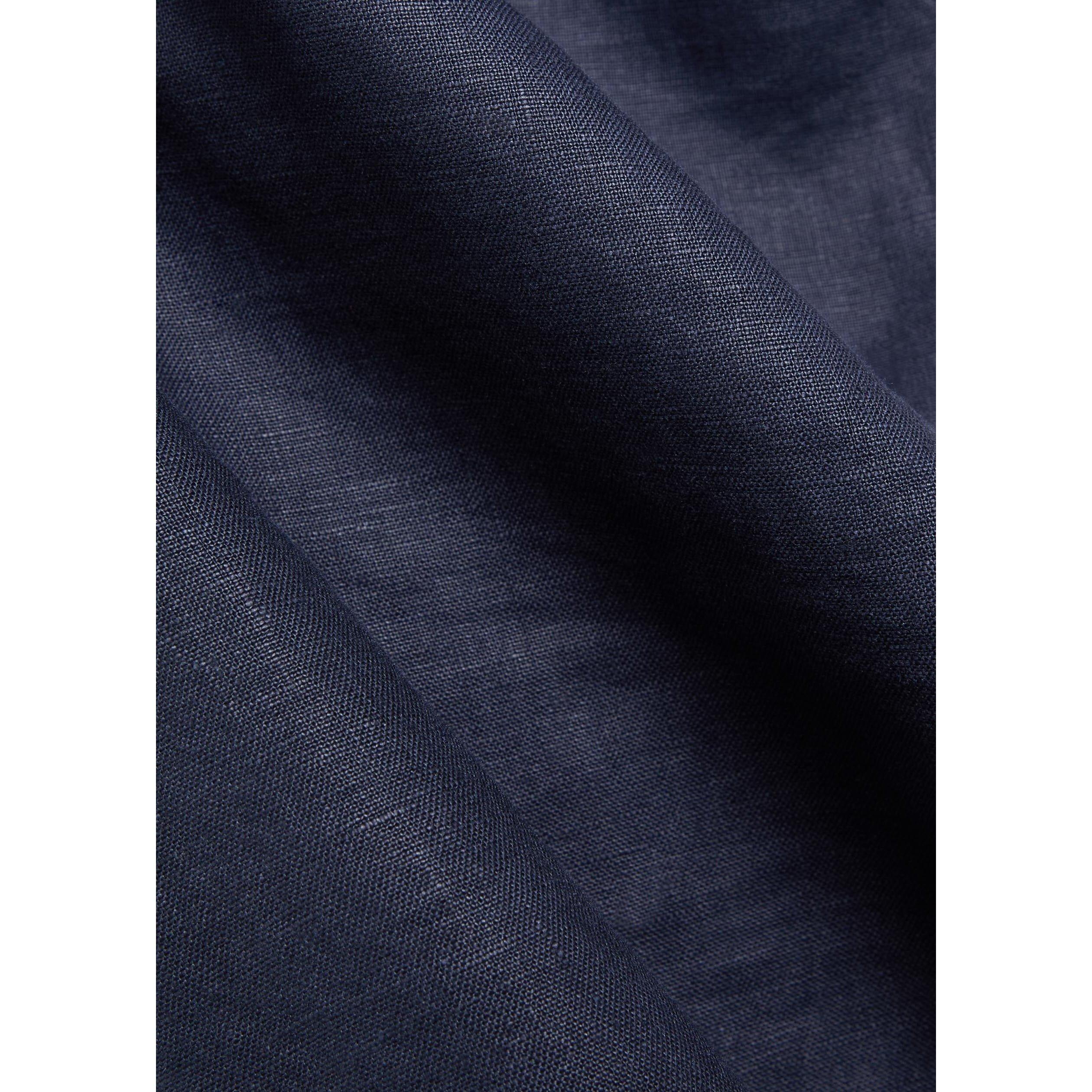 NAVY - Faithfull The Brand - Women's Ilride Linen Mini Dress - 4