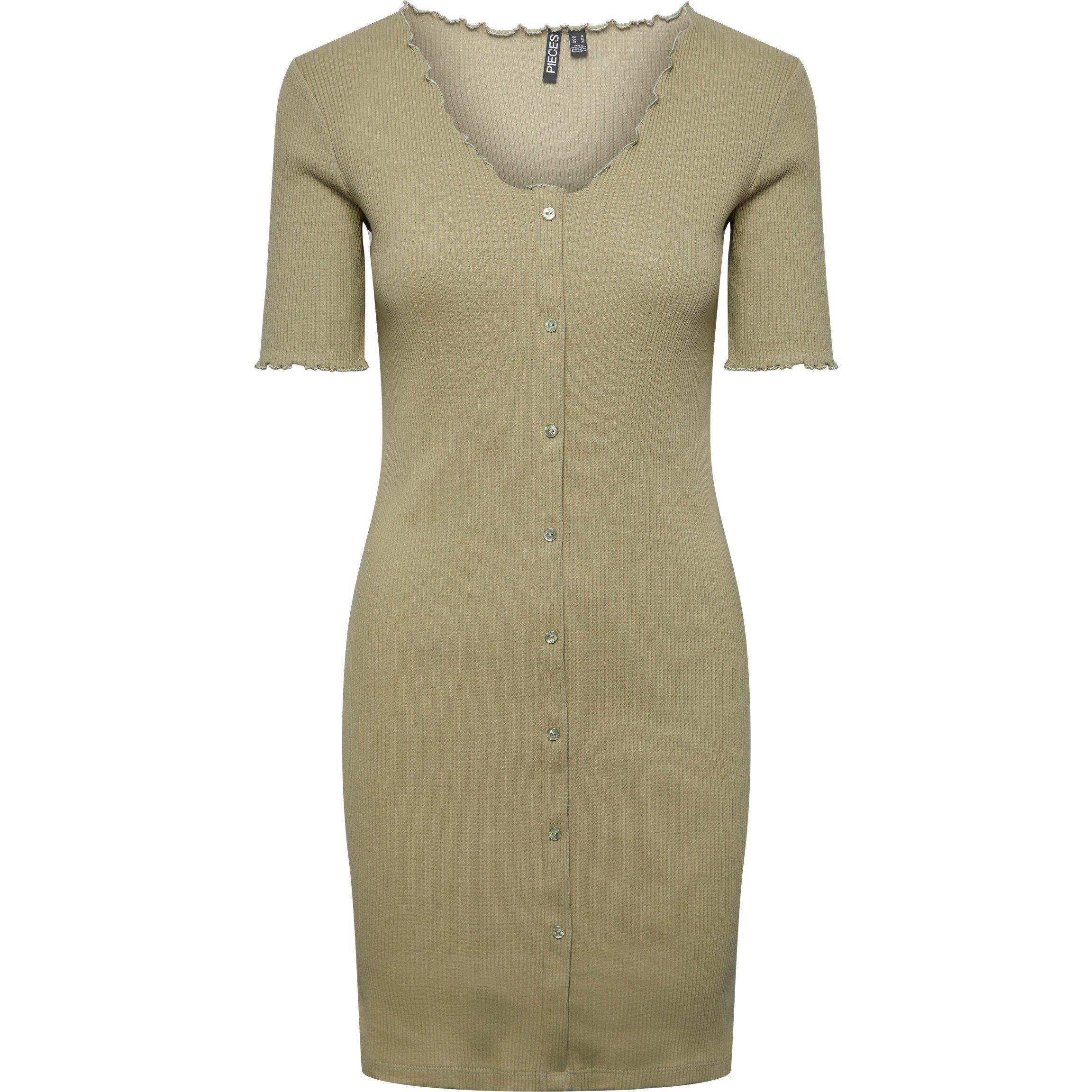 Tea - Pieces - Women's Nukisa V-Neck Mini Dress - 5