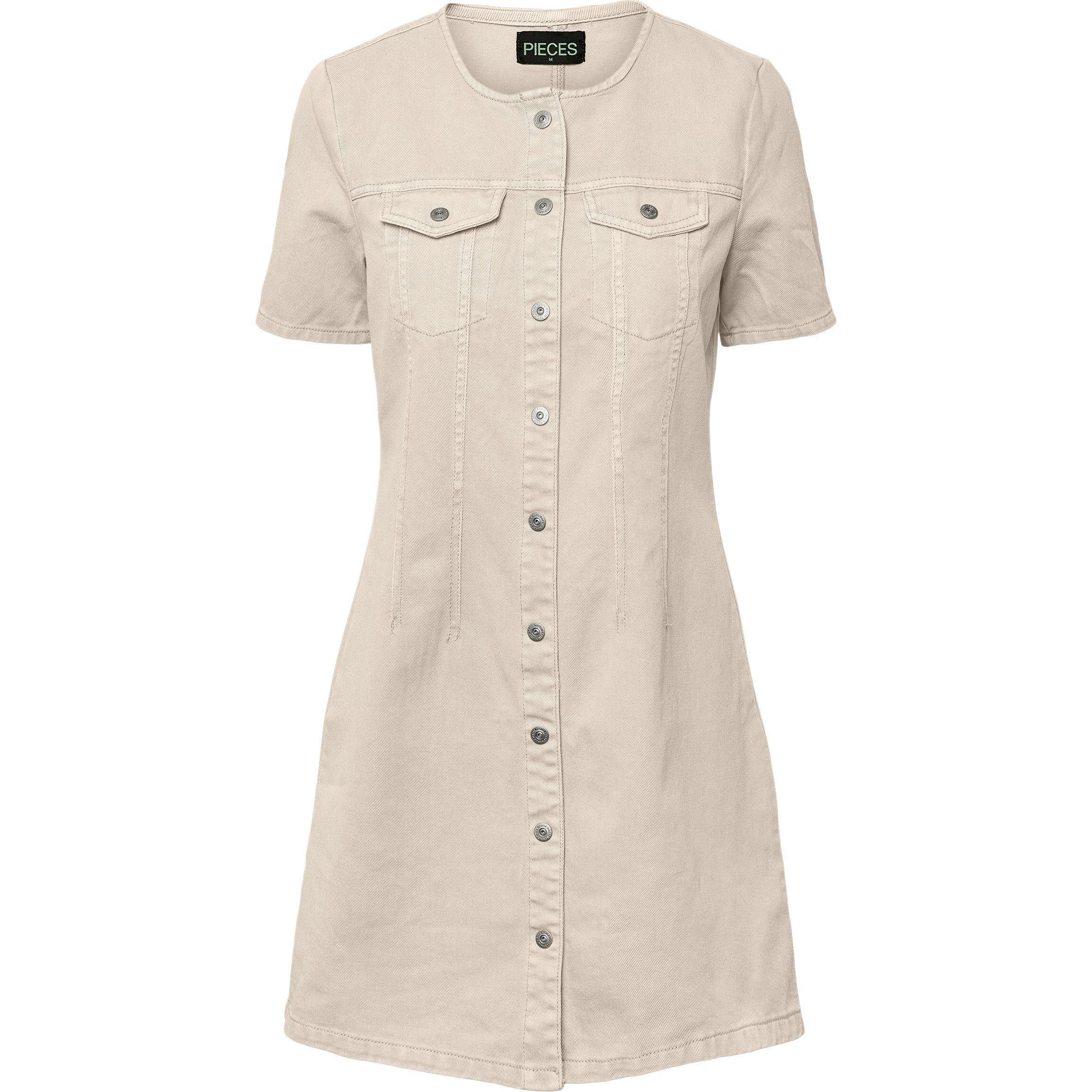 Whtcap Gray - Pieces - Women's Tara Short-Sleeve Mini Dress - 5