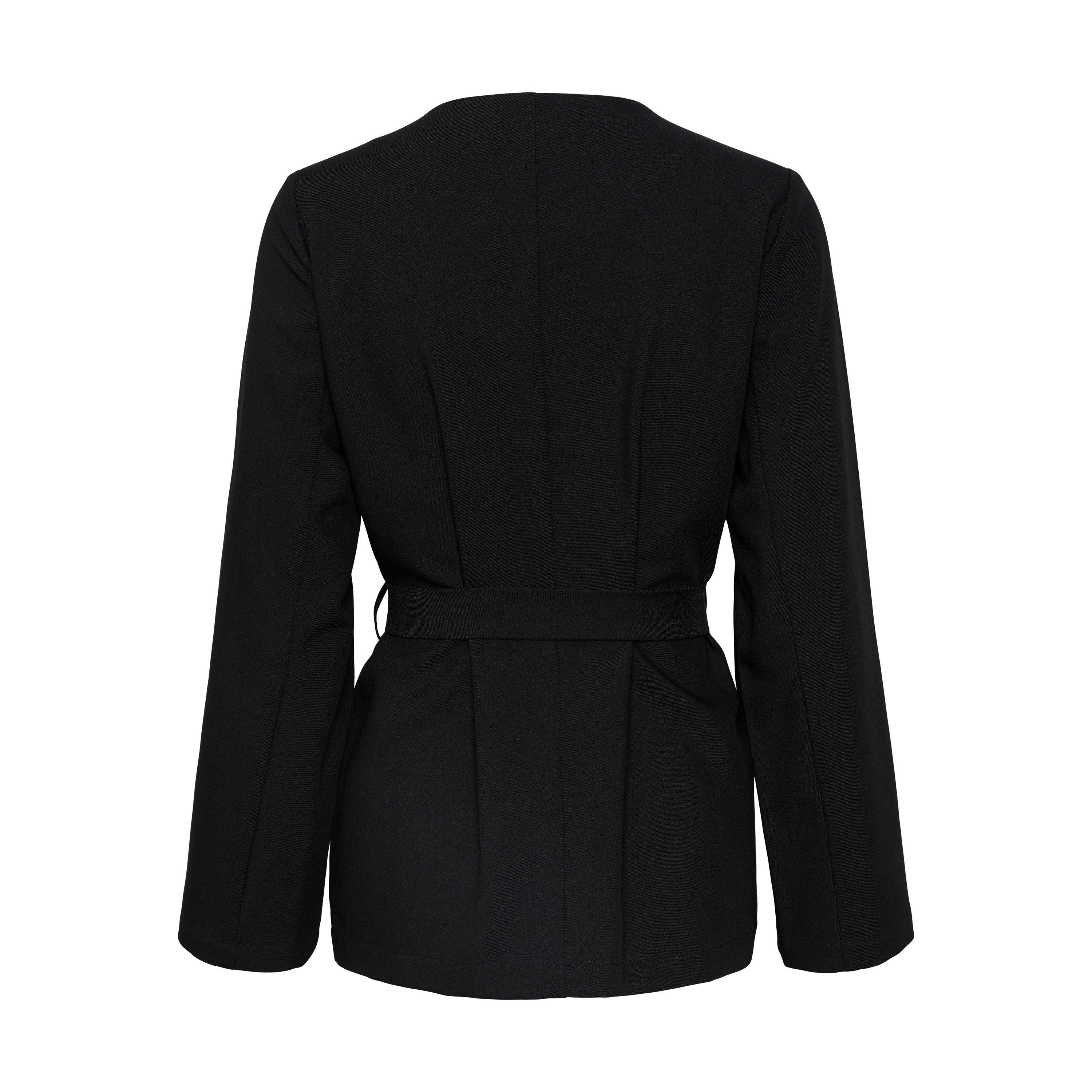 Schwarz - Pieces - Women's Tailored Structured Blazer - 6