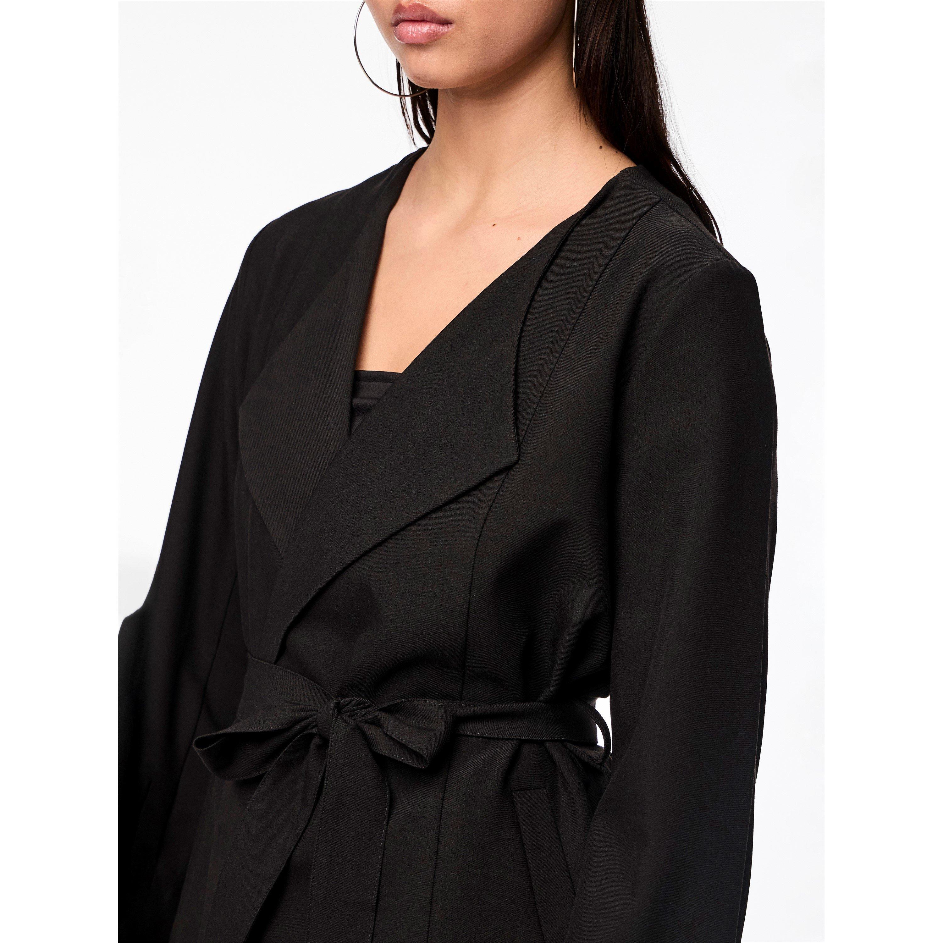 Schwarz - Pieces - Women's Tailored Structured Blazer - 7