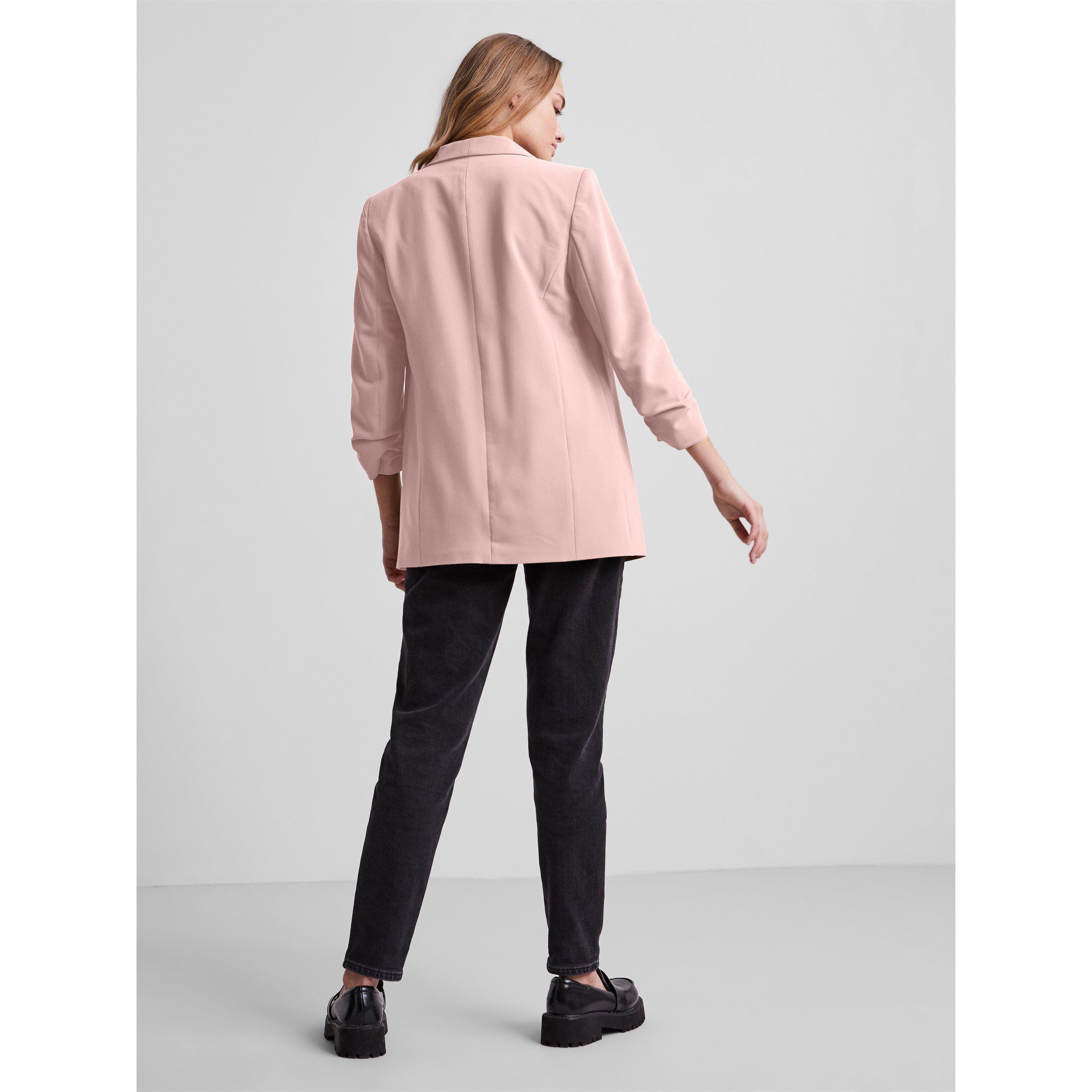 Misty Rose - Pieces - Women's Tailored Structured Blazer - 6