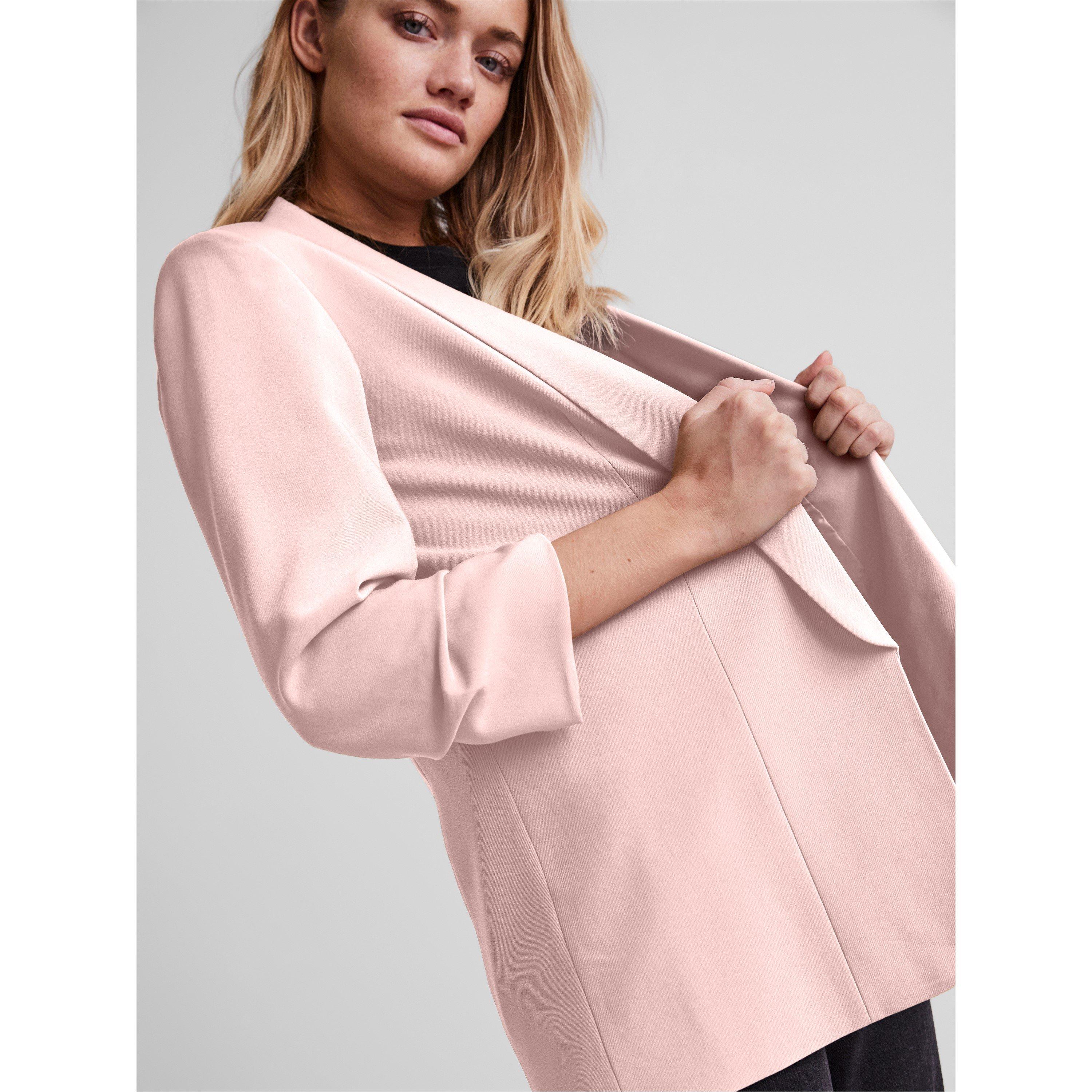 Misty Rose - Pieces - Women's Tailored Structured Blazer - 7