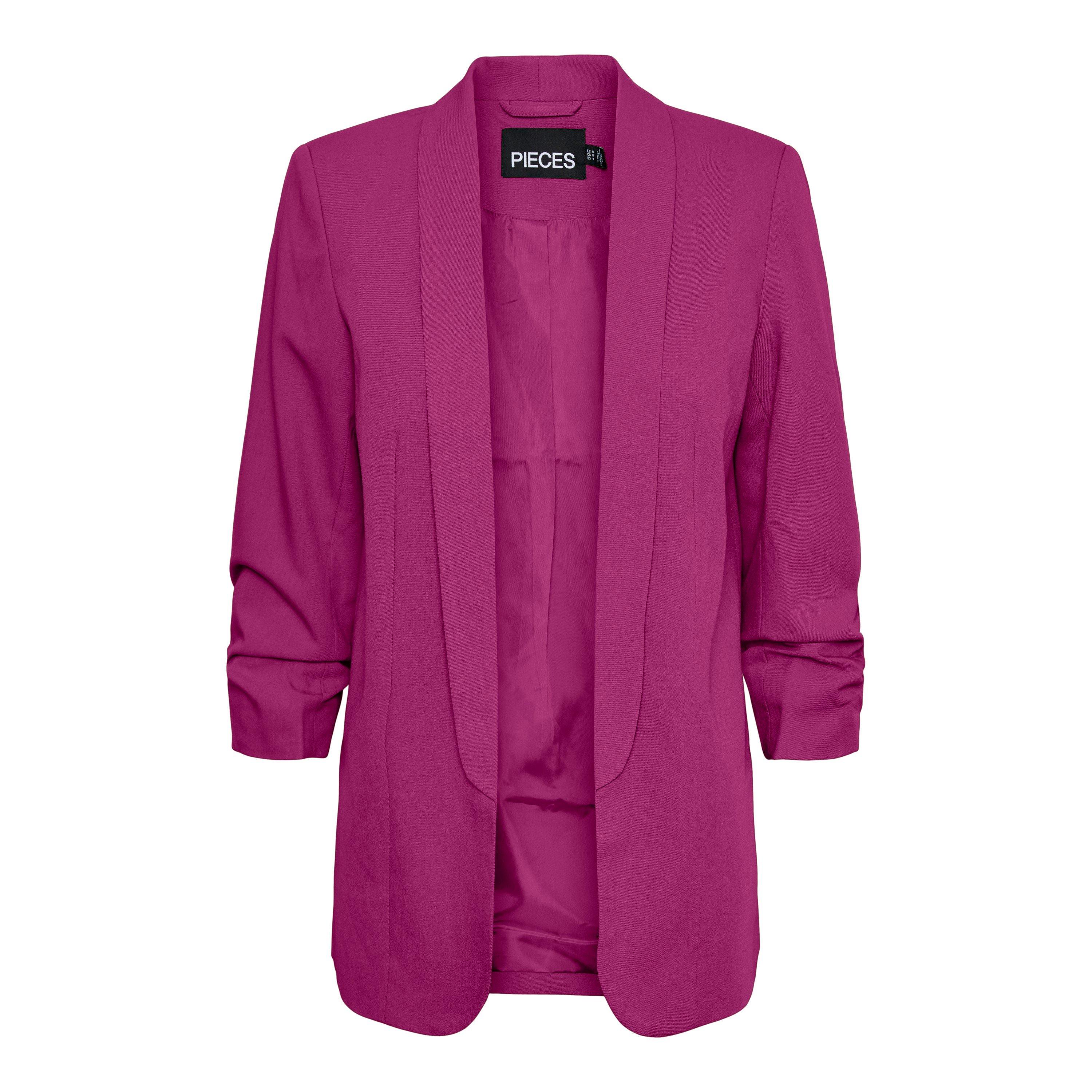 Fstivl Fuchsia - Pieces - Women's Tailored Structured Blazer - 1