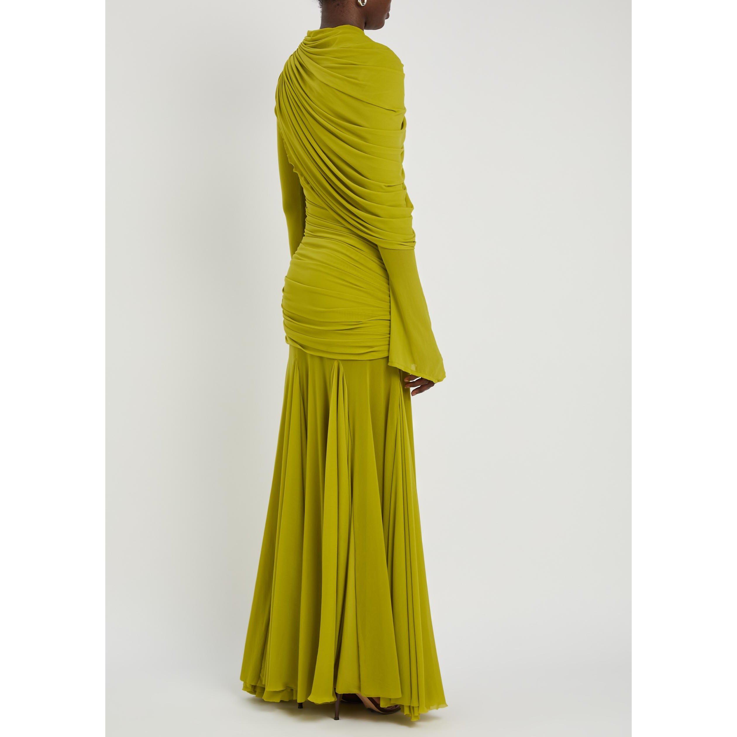 OLIVE - Unknown - Women's Oakland Slim-Fit Maxi Dress - 3