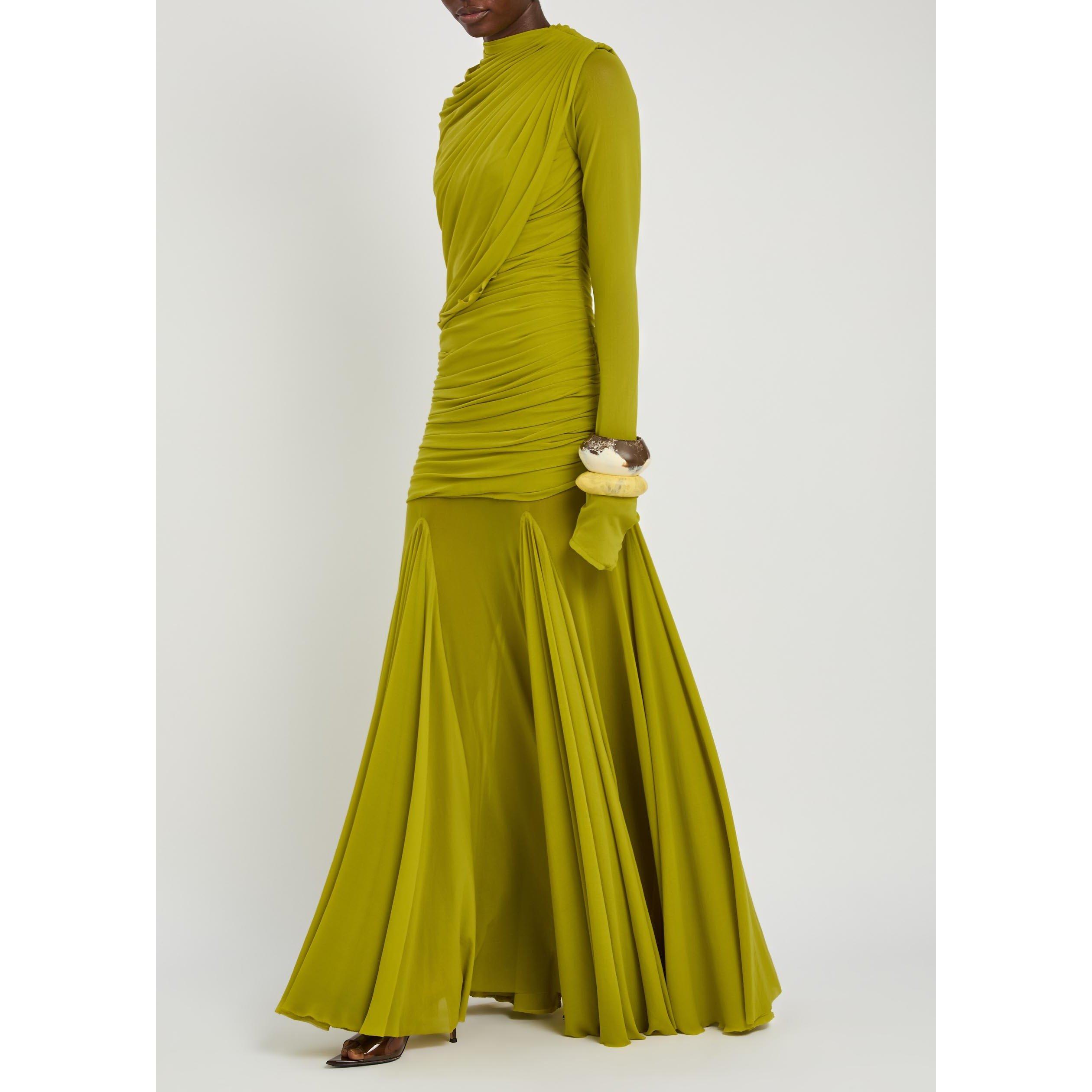 OLIVE - Unknown - Women's Oakland Slim-Fit Maxi Dress - 5