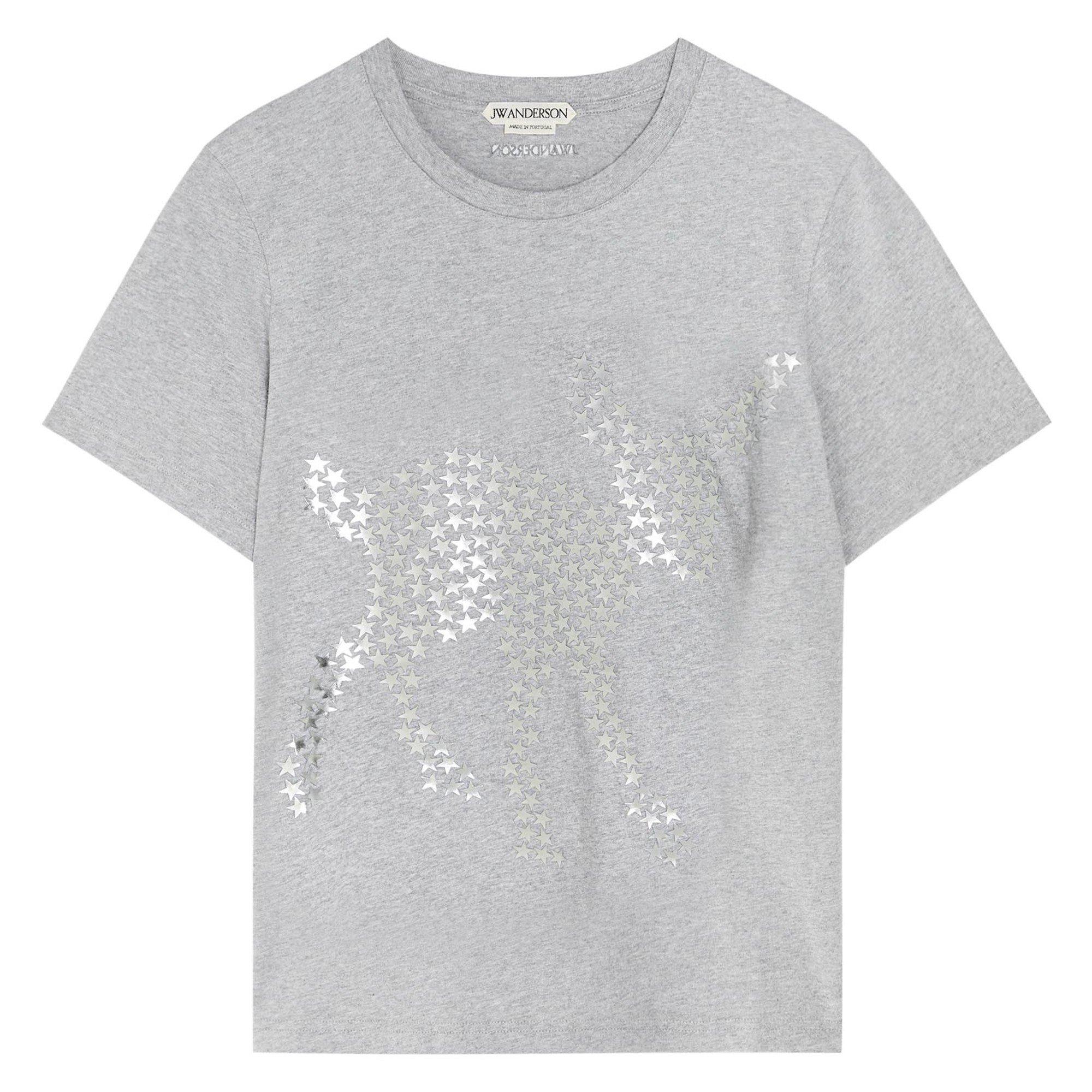 GREY AND OTHER - JW Anderson - ANIMAL STARS T-SHIRT